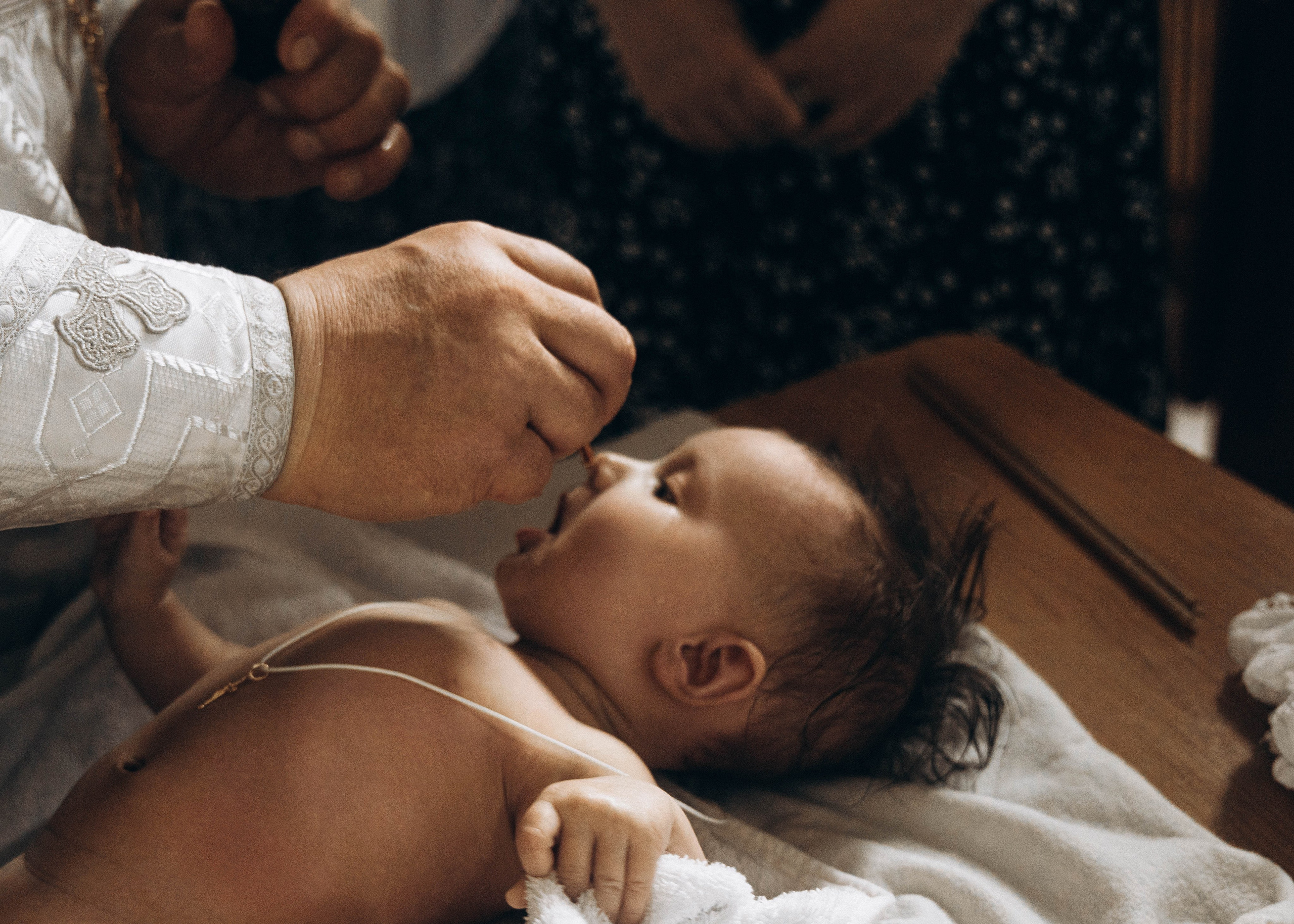 КРЕЩЕНИЕ. Фотосессия новорожденных в Москве и Московской области