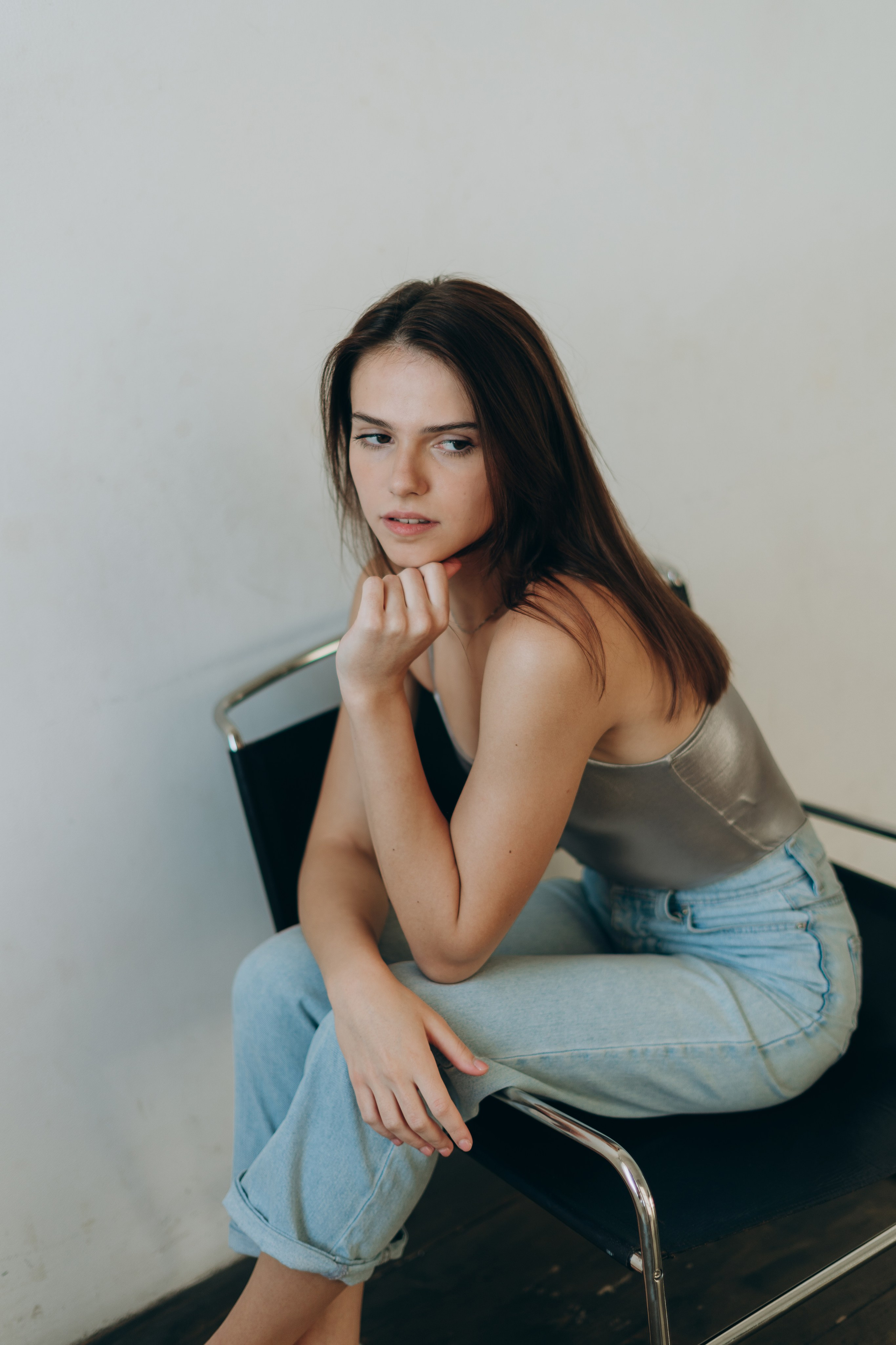 Настя. Модельные тесты. Фотограф Москва Виктория-Антуанетта
