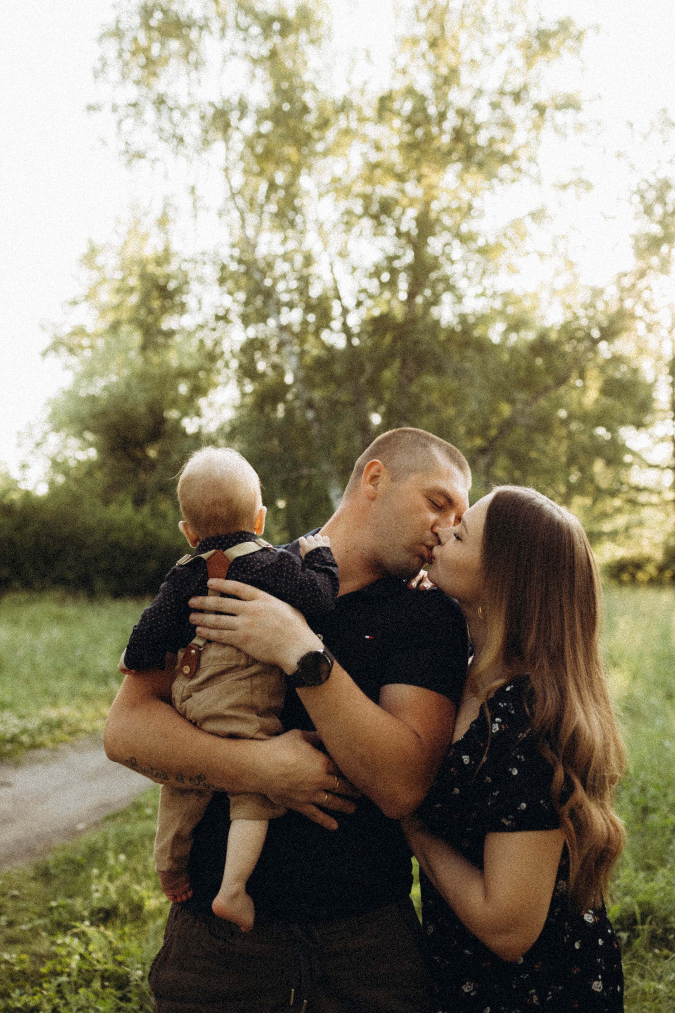 Тёплый вечер для троих. Lifestyle семейный и детский фотограф в Омске Иванова Екатерина