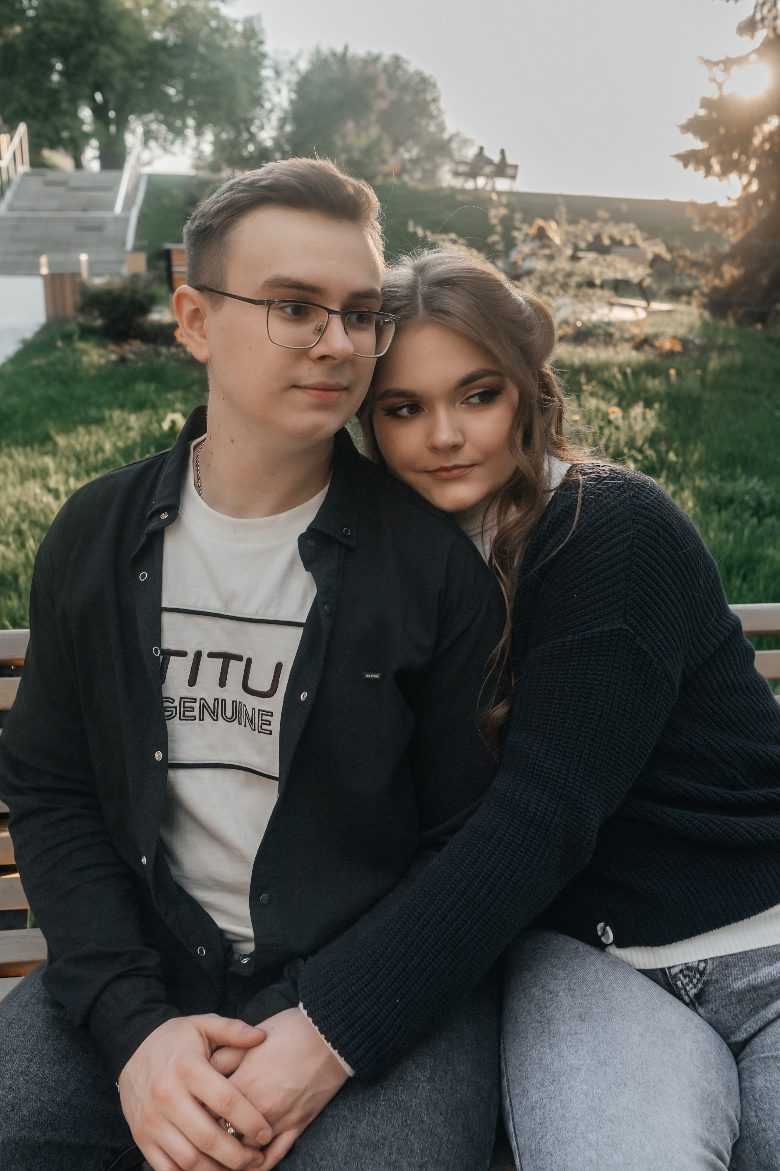 Предсвадебная love story в Александровском саду в Нижнем Новгороде | городская фотосессия. Свадебный фотограф и фотограф Love-Store в Нижнем Новгороде Анастасия