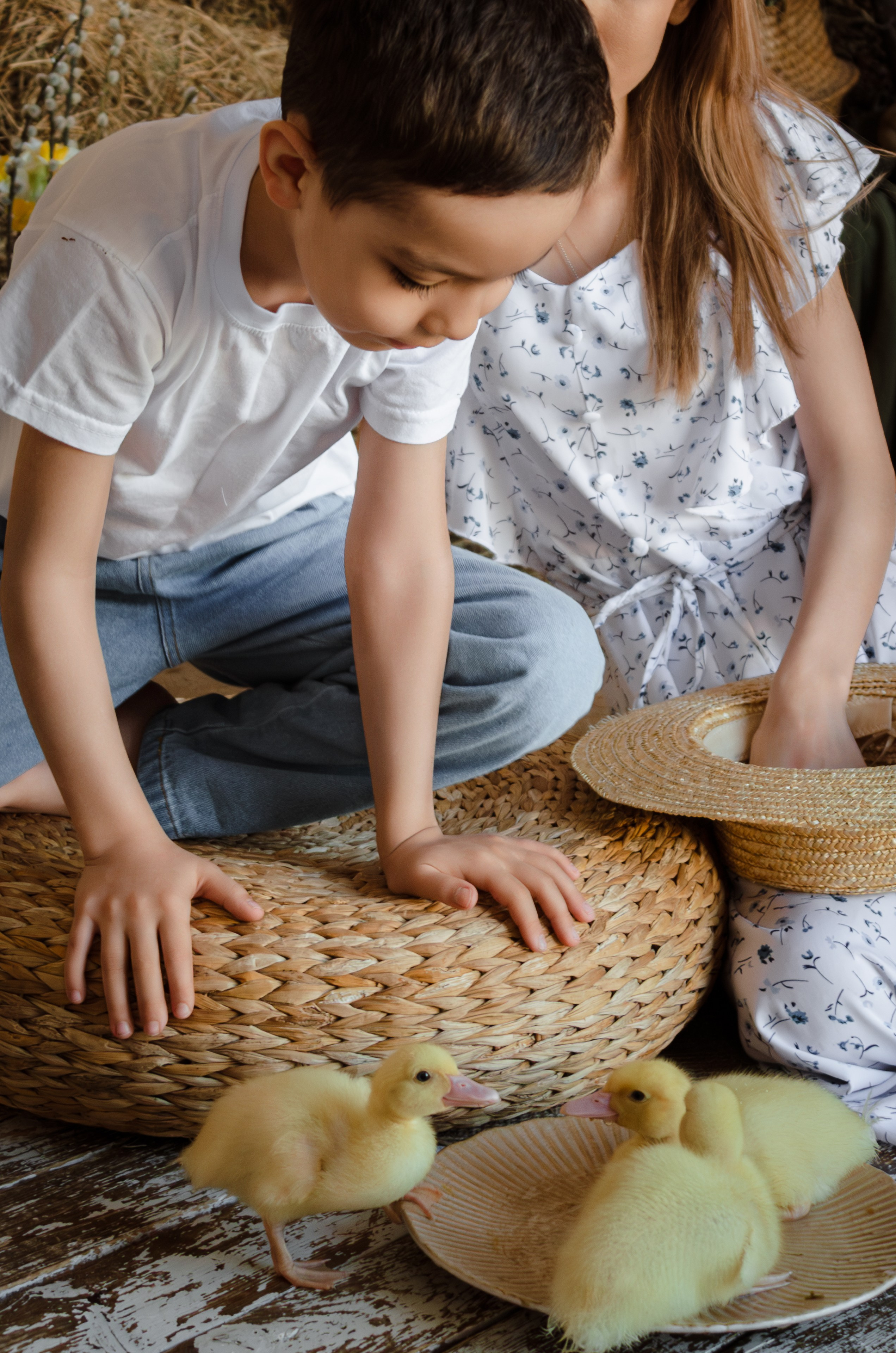 Мама и ее маленький фермер. Фотографы в Тюмени Андрей и Лидия Войвод