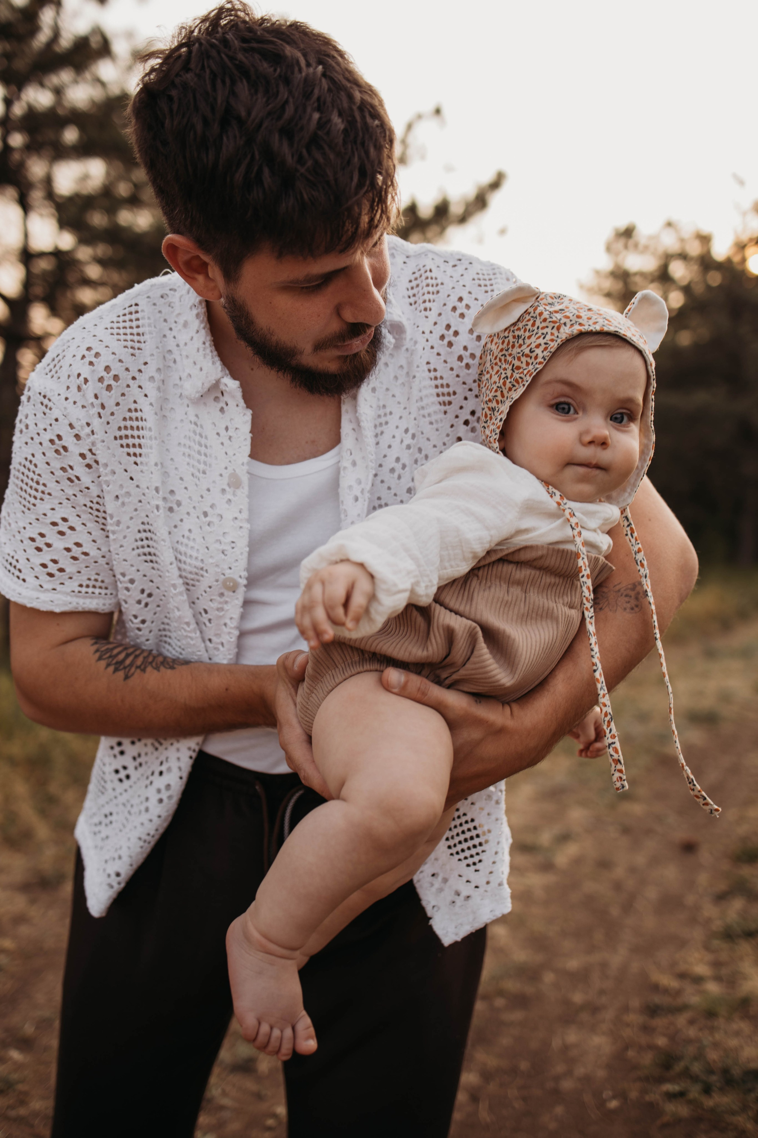 Про маленькую Аглаю и ее маму и папу. Фотограф Алевтина Матешук