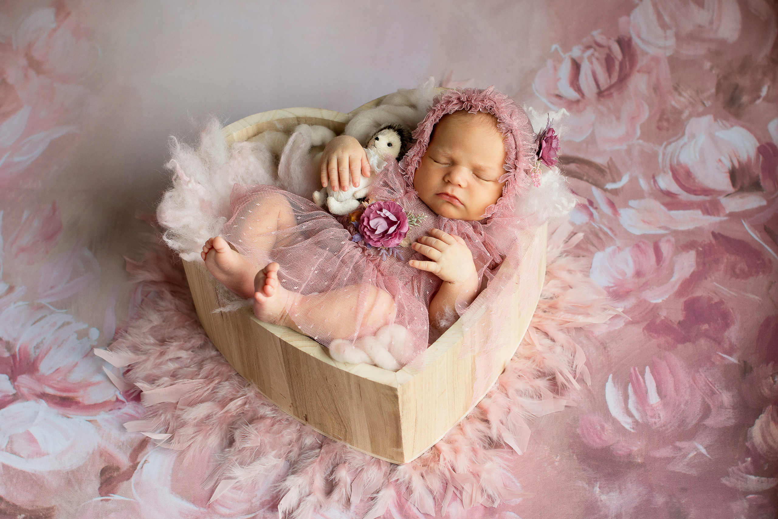 Фотосессия новорожденных девочек. Фотограф новорожденных в г. Миасс Анна Плотникова