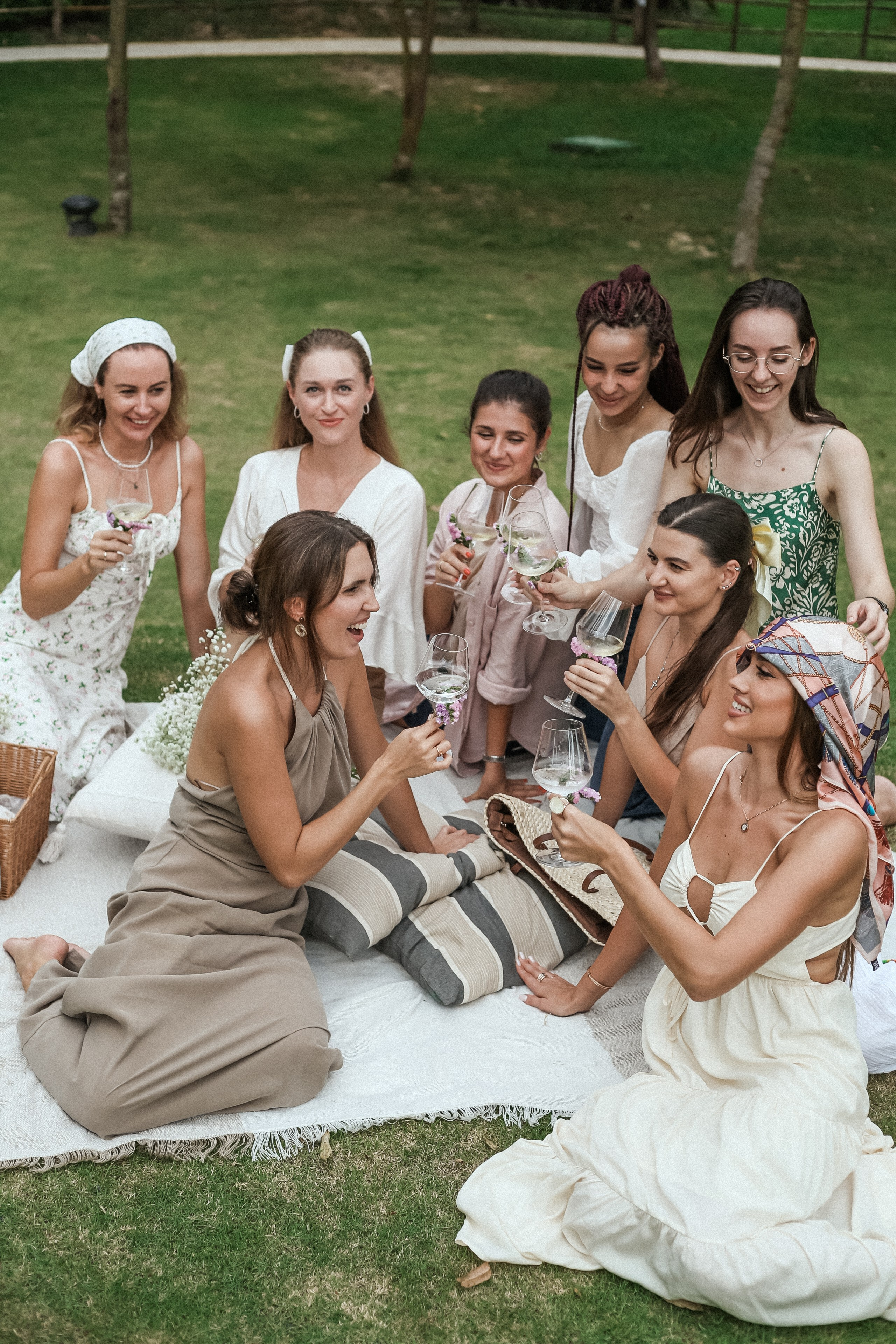 Винный Девичник в стиле Прованс. Фотограф и видеограф Анна Домашенко