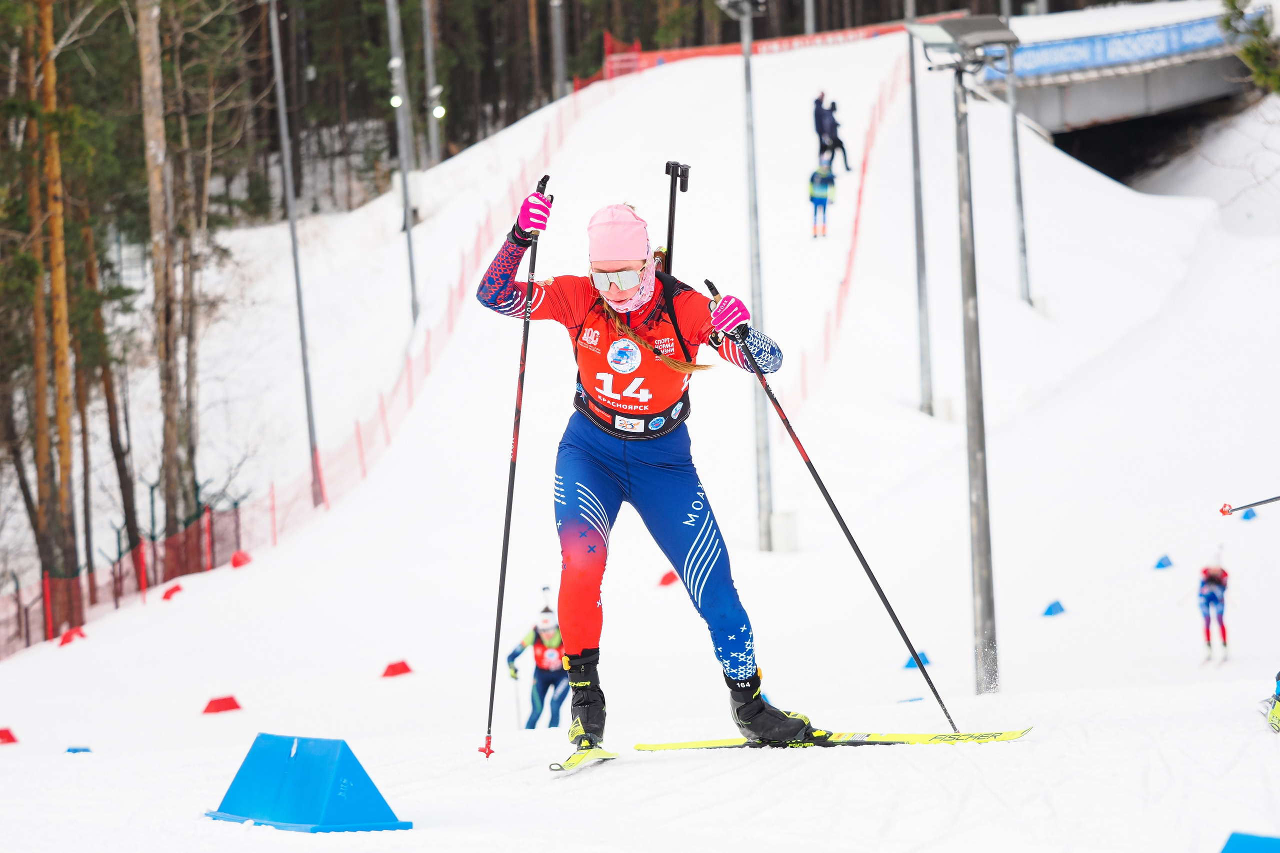 Биатлон / Первенство России. Репортажный фотограф Алексей Козьмин