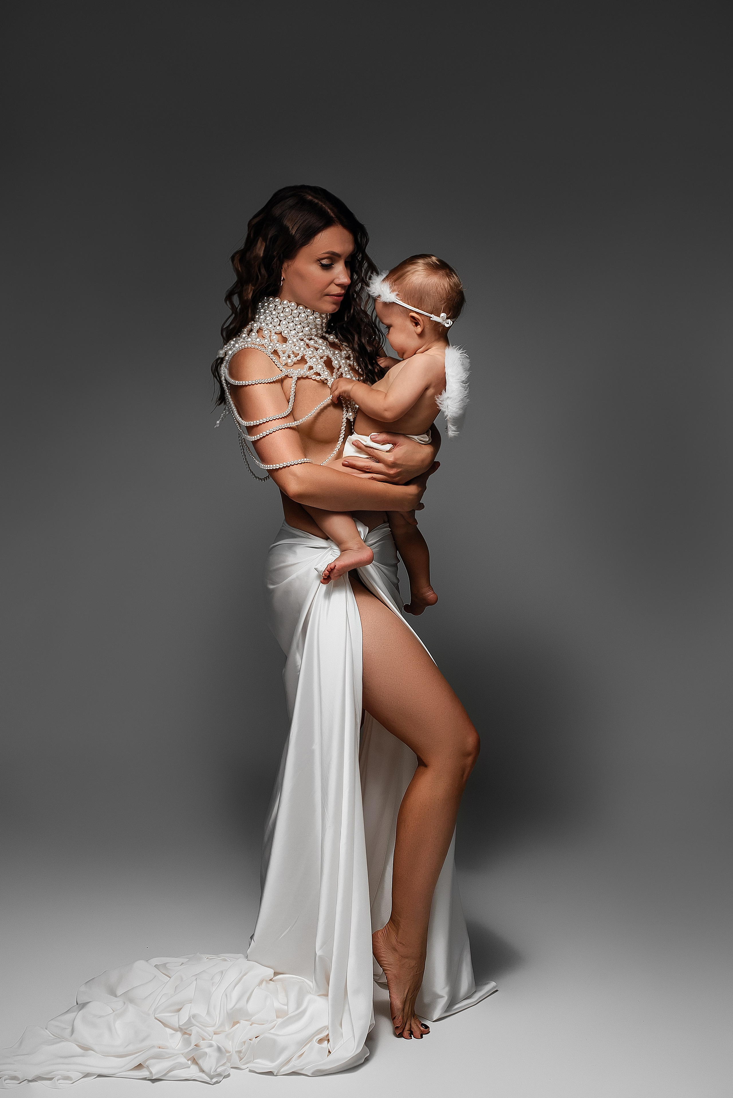 Алеса и Ника. Фотограф беременности и новорожденных в Рязани