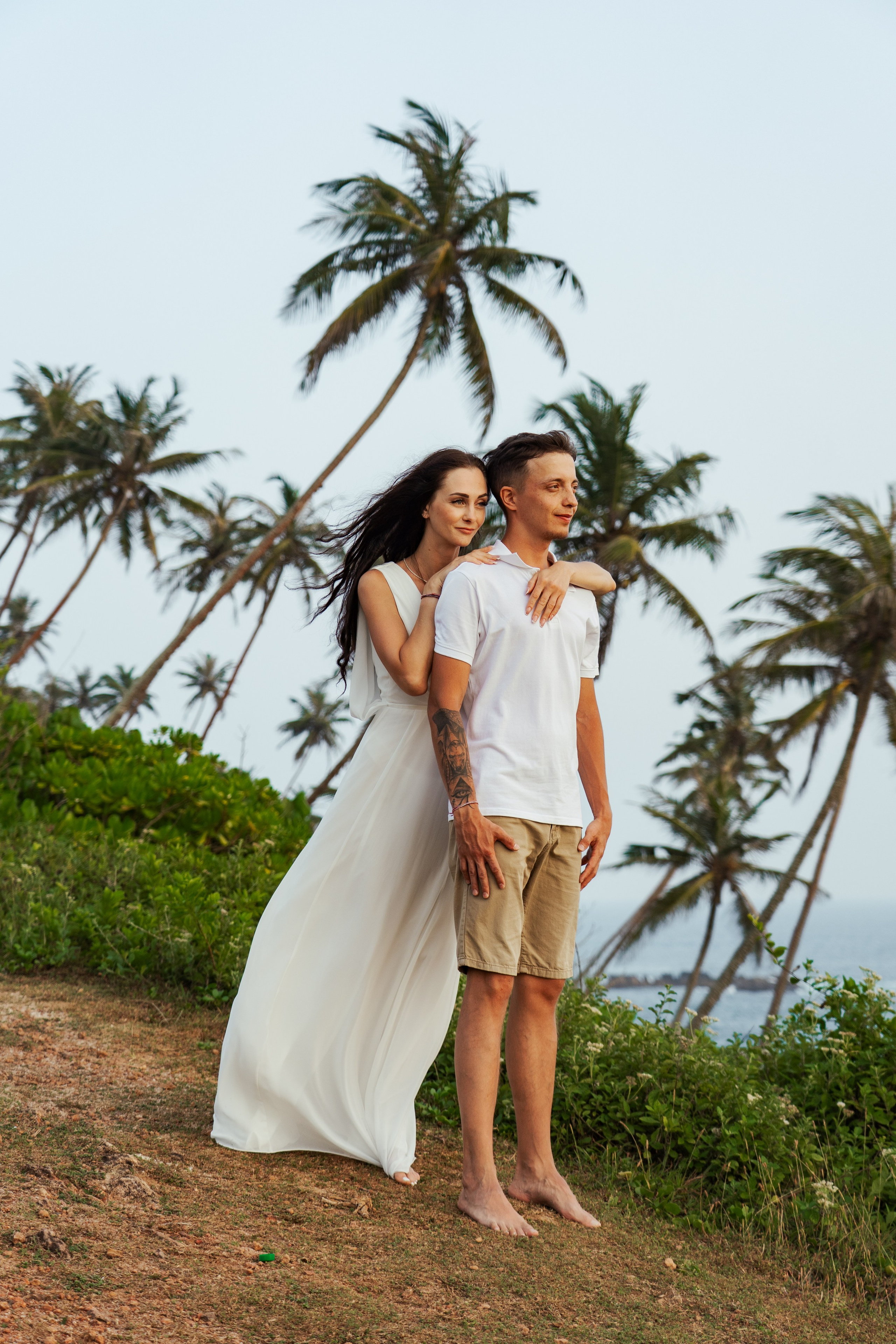 Just married photoshoot in Sri Lanka