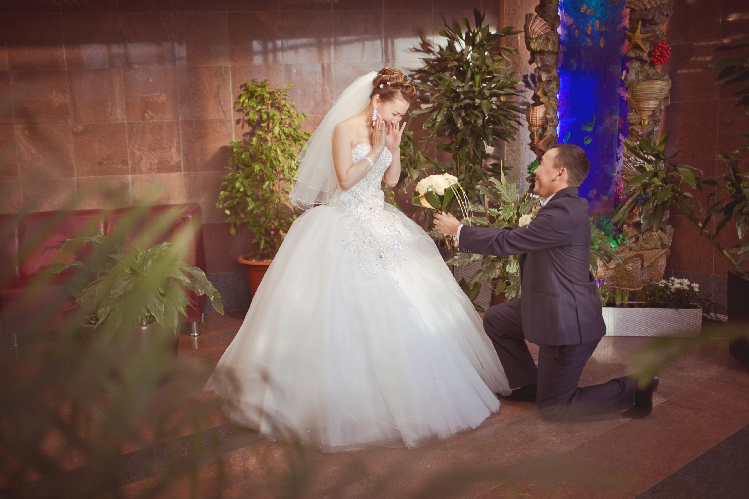 Зимнее свадебное фото. Фотограф Надежда Куин, Якутск