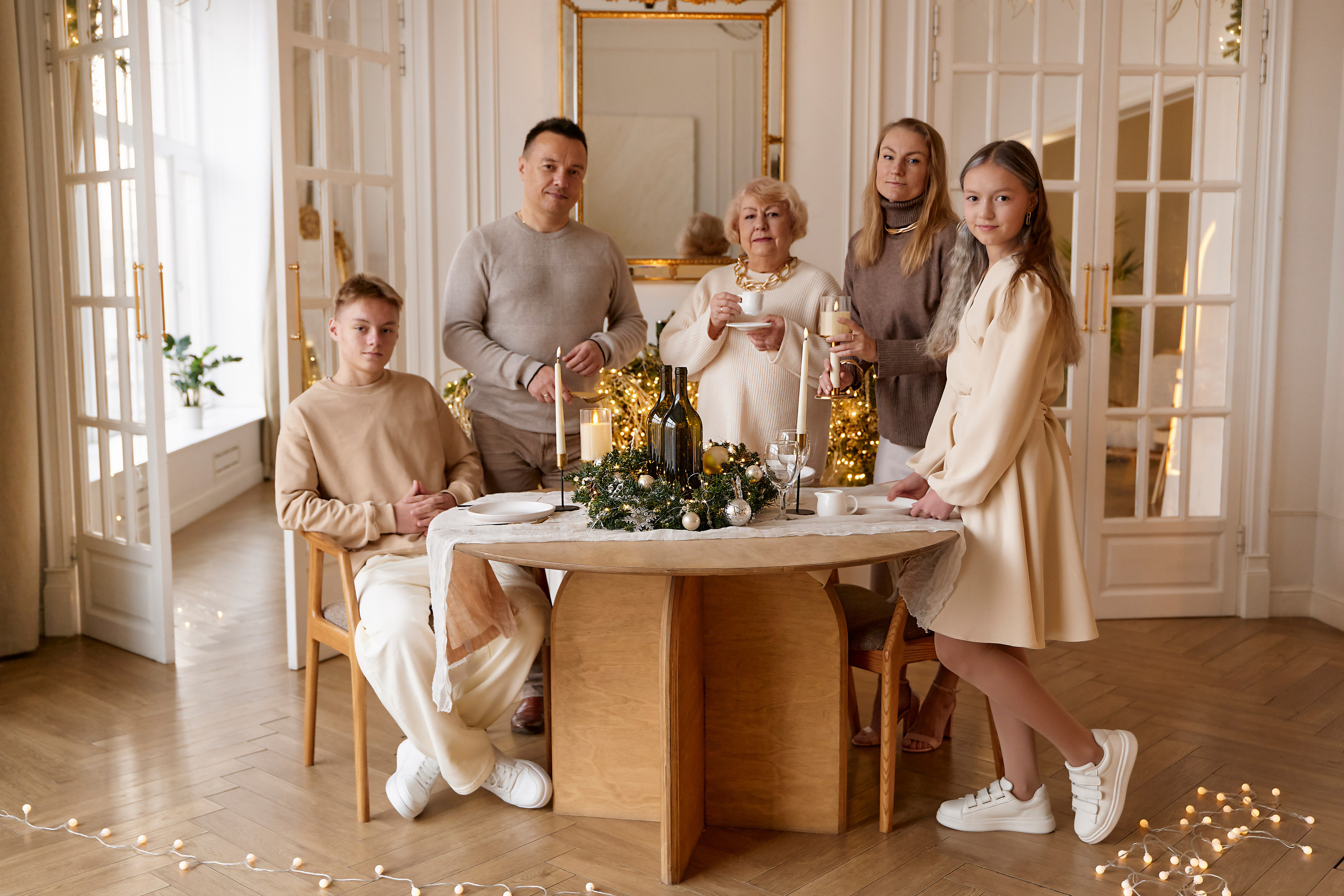 Новогодние фотографии. Семейный и женский фотограф в Москве Зоя Бучерова