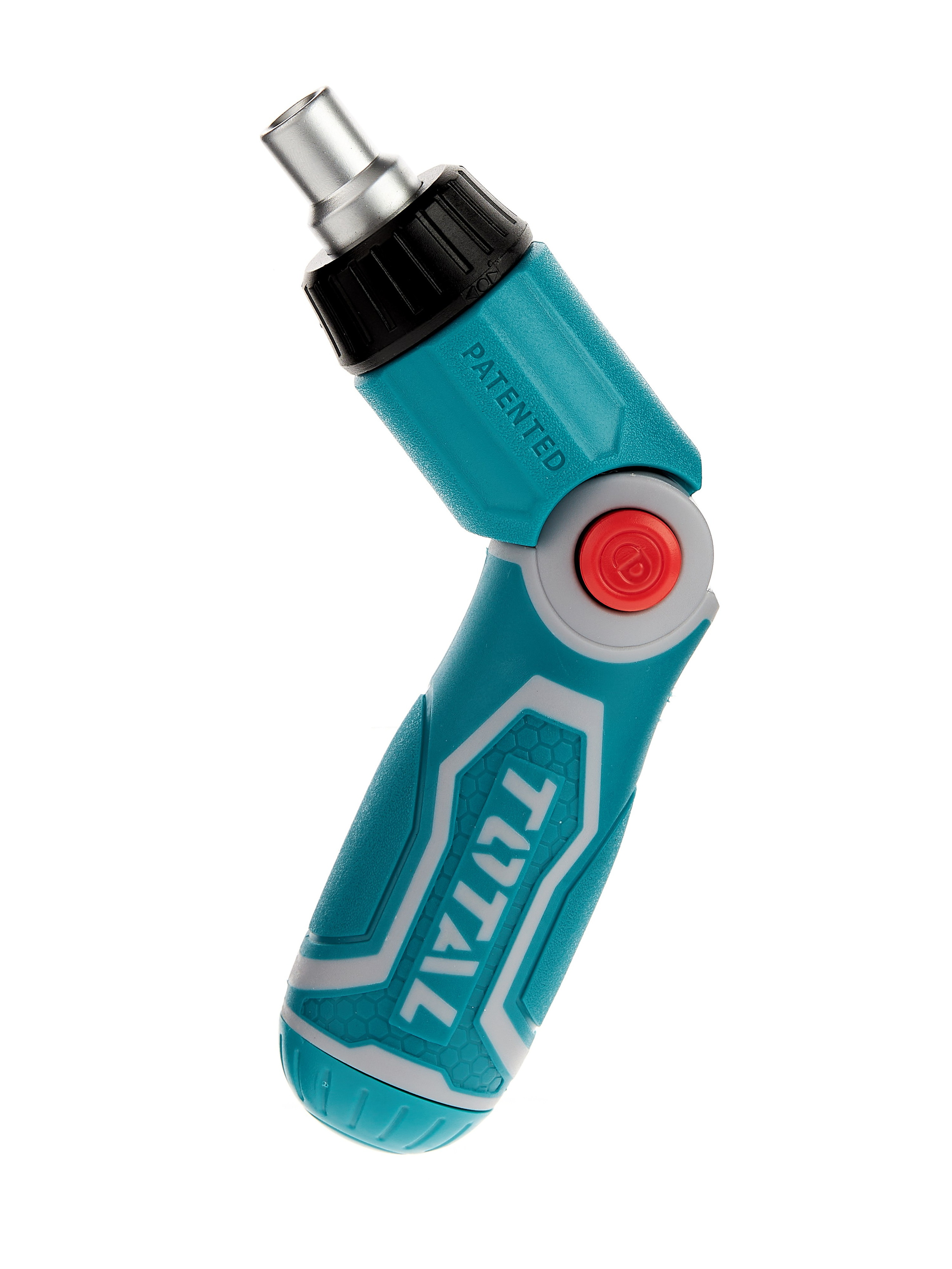 Отвертка Total  на белом фоне 