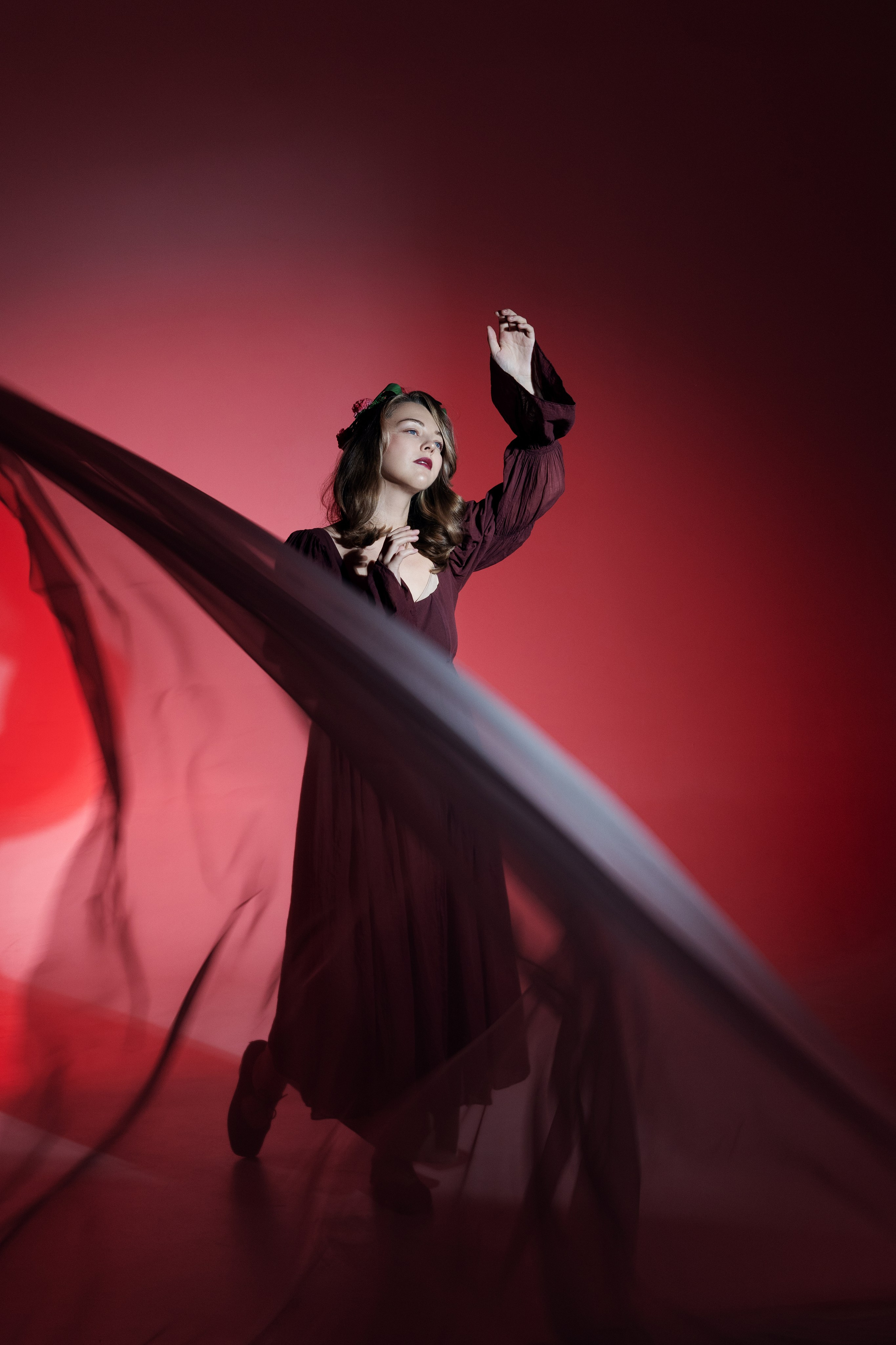 Съемка в студии (Виктория). Фотограф Ирина Иванова