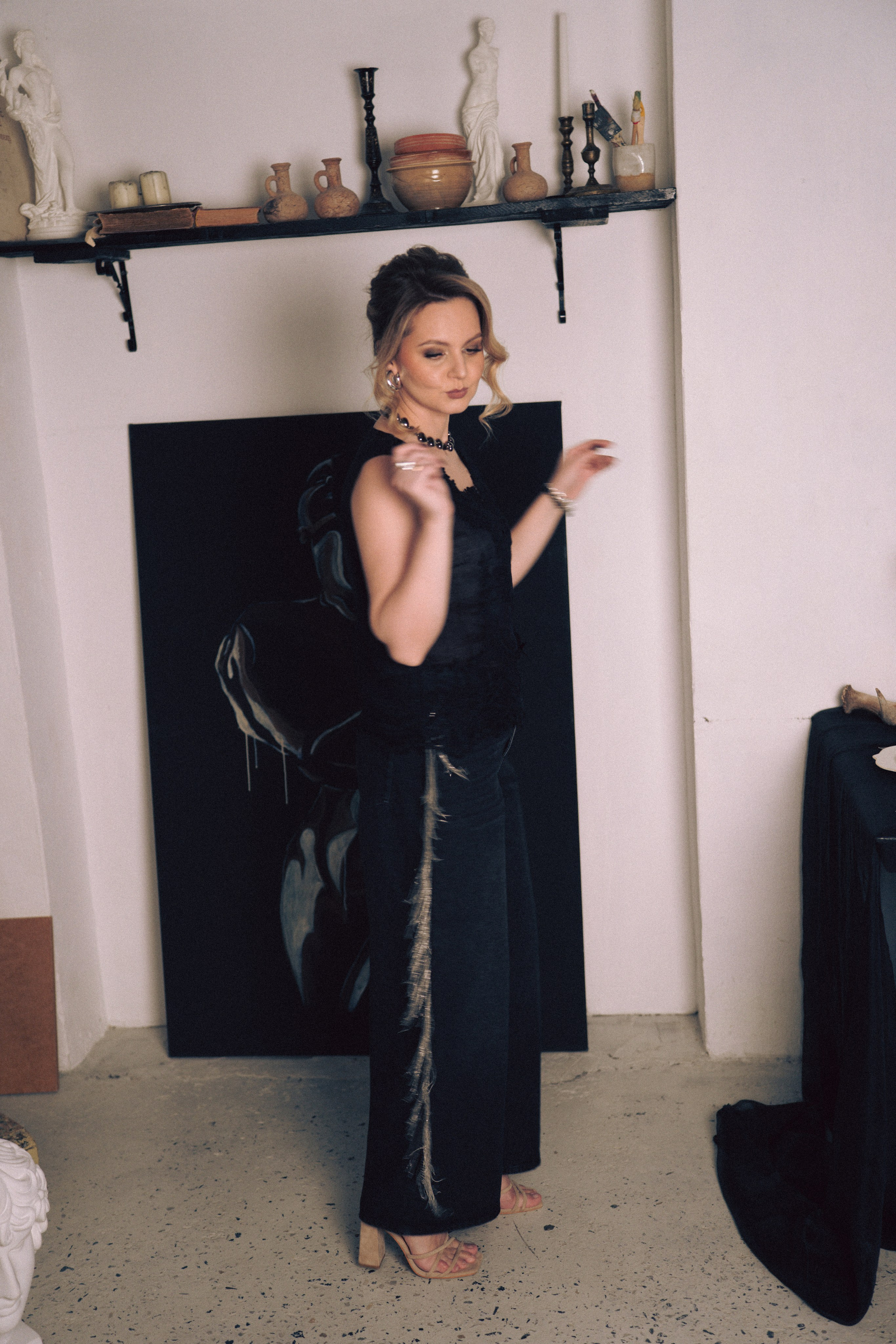 НОВОГОДНЯЯ ФОТОСЕСИИЯ В СТУДИИ ДЛЯ ДЕВУШКИ И ПРОГУЛКА ПО ЧЕРНЫШЕВСКОЙ. Профессиональный фотограф, Санкт-Петербург — Виктория Богомолова