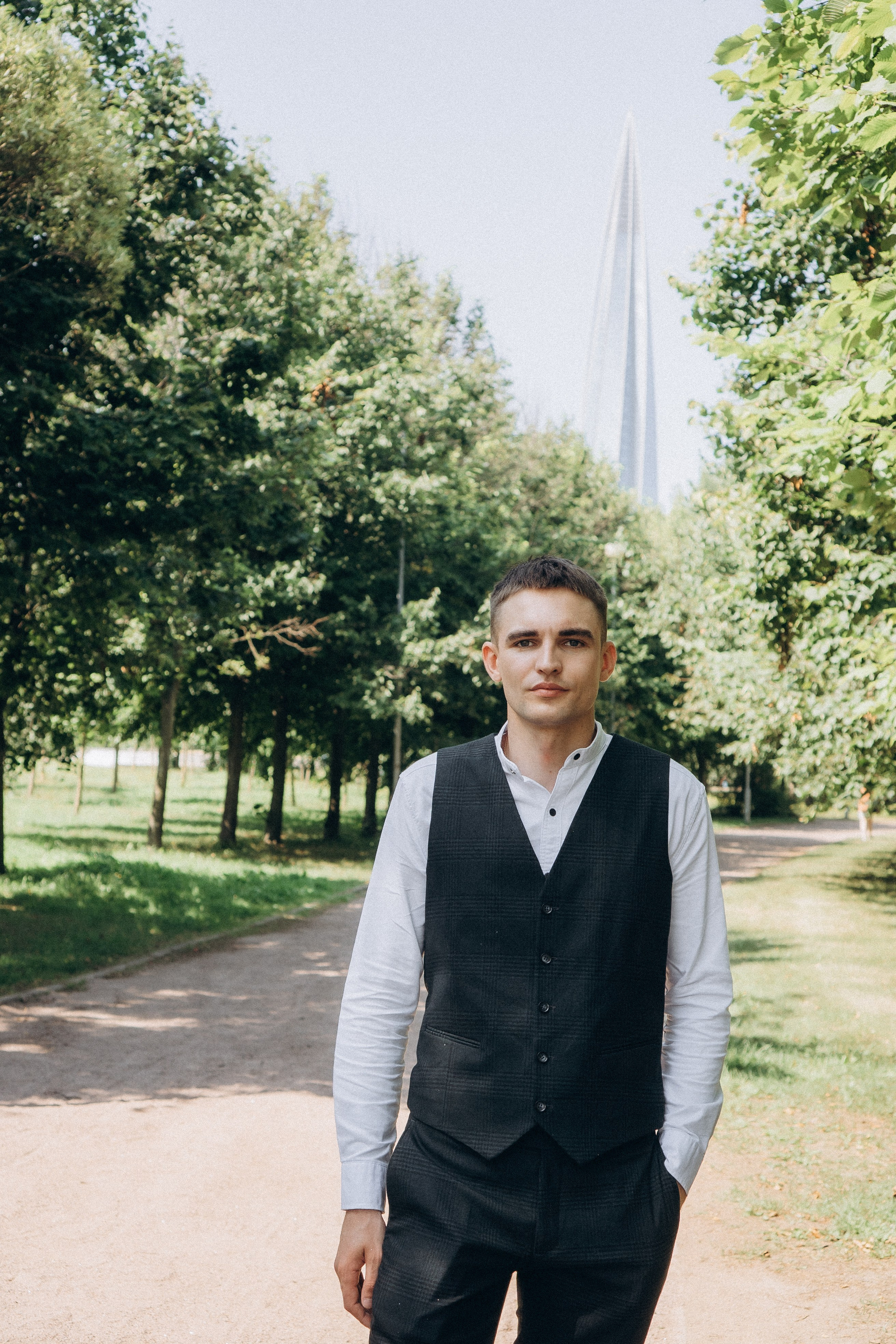 СВАДЕБНАЯ СЬЕМК В ПАРКЕ 300-ЛЕТИЯ. Профессиональный фотограф, Санкт-Петербург — Виктория Богомолова