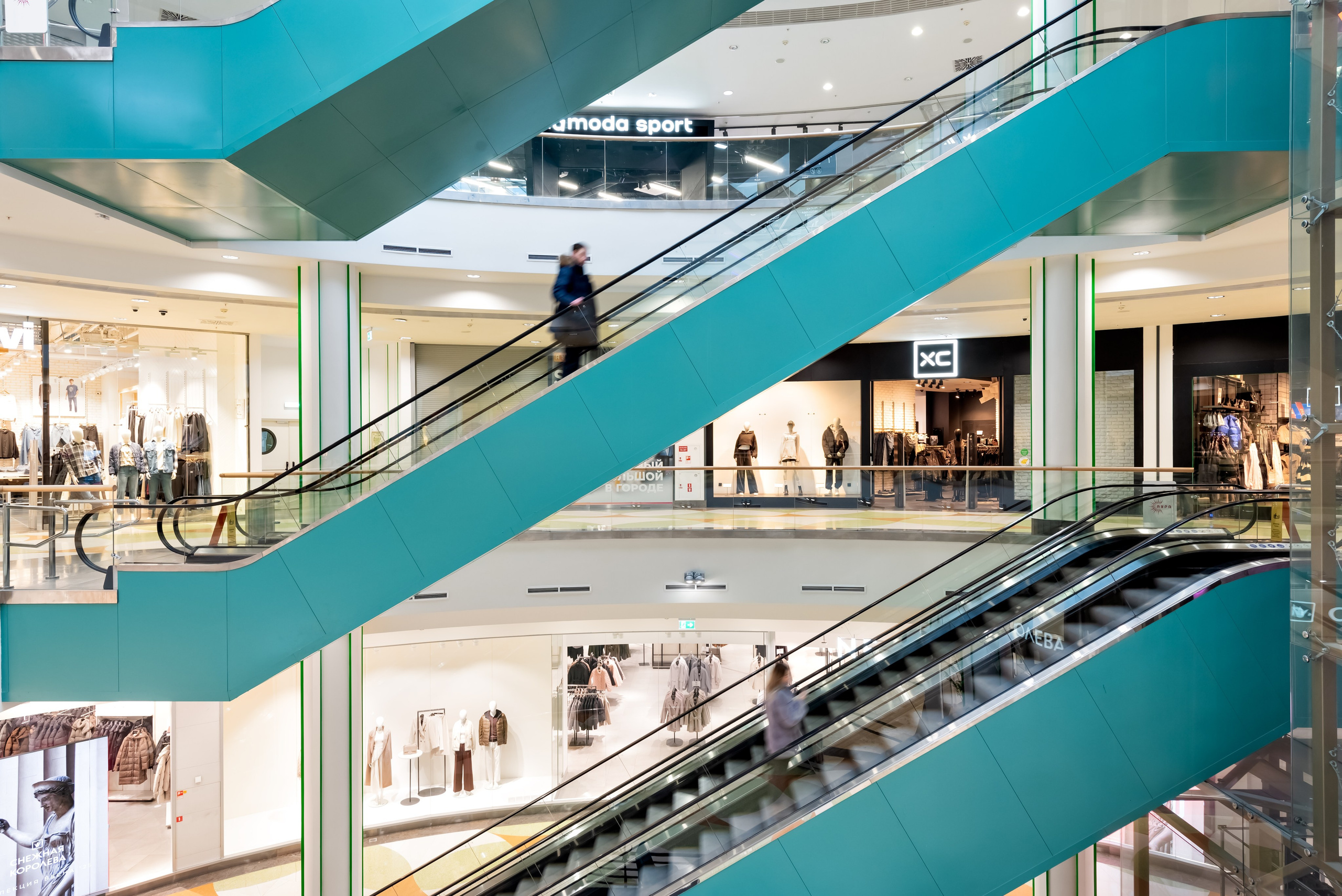 ТРЦ Аура. Интерьерный фотограф в Новосибирске Дмитрий Шибаев