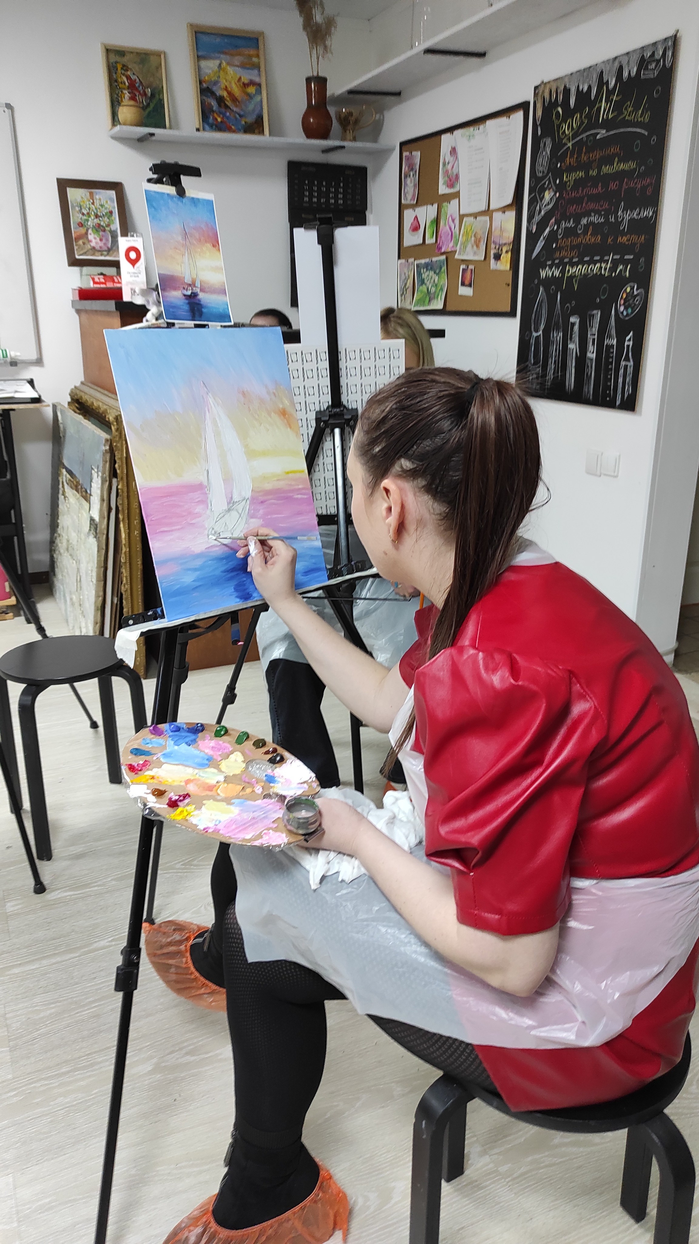 Арт-вечеринки. Арт-вечеринки и мастер-классы в Москве для взрослых и детей