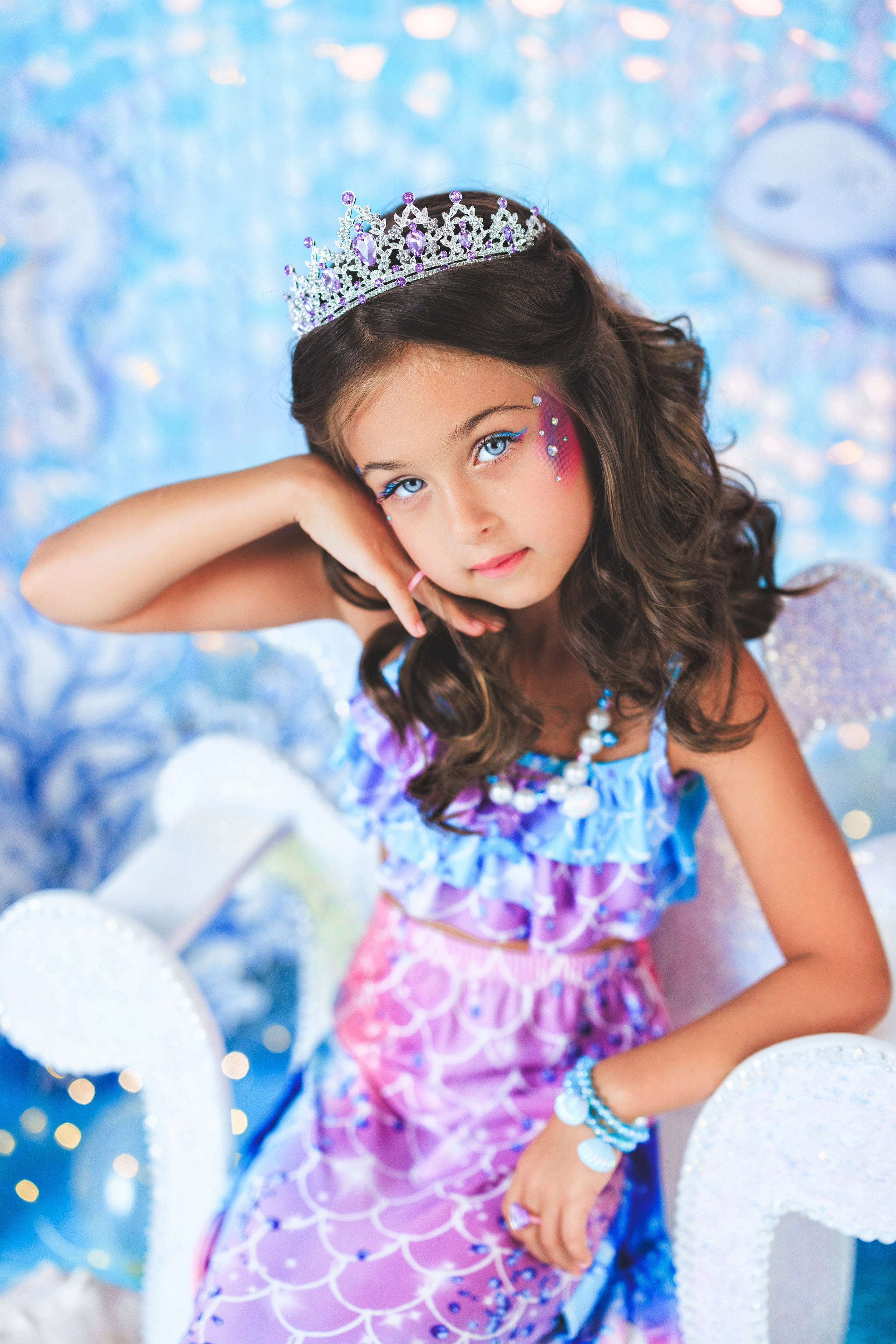 Детская фотосессия в образе «РУСАЛОЧКА», город Краснодар. Семейный и детский фотограф в Краснодаре Анна Трашкова