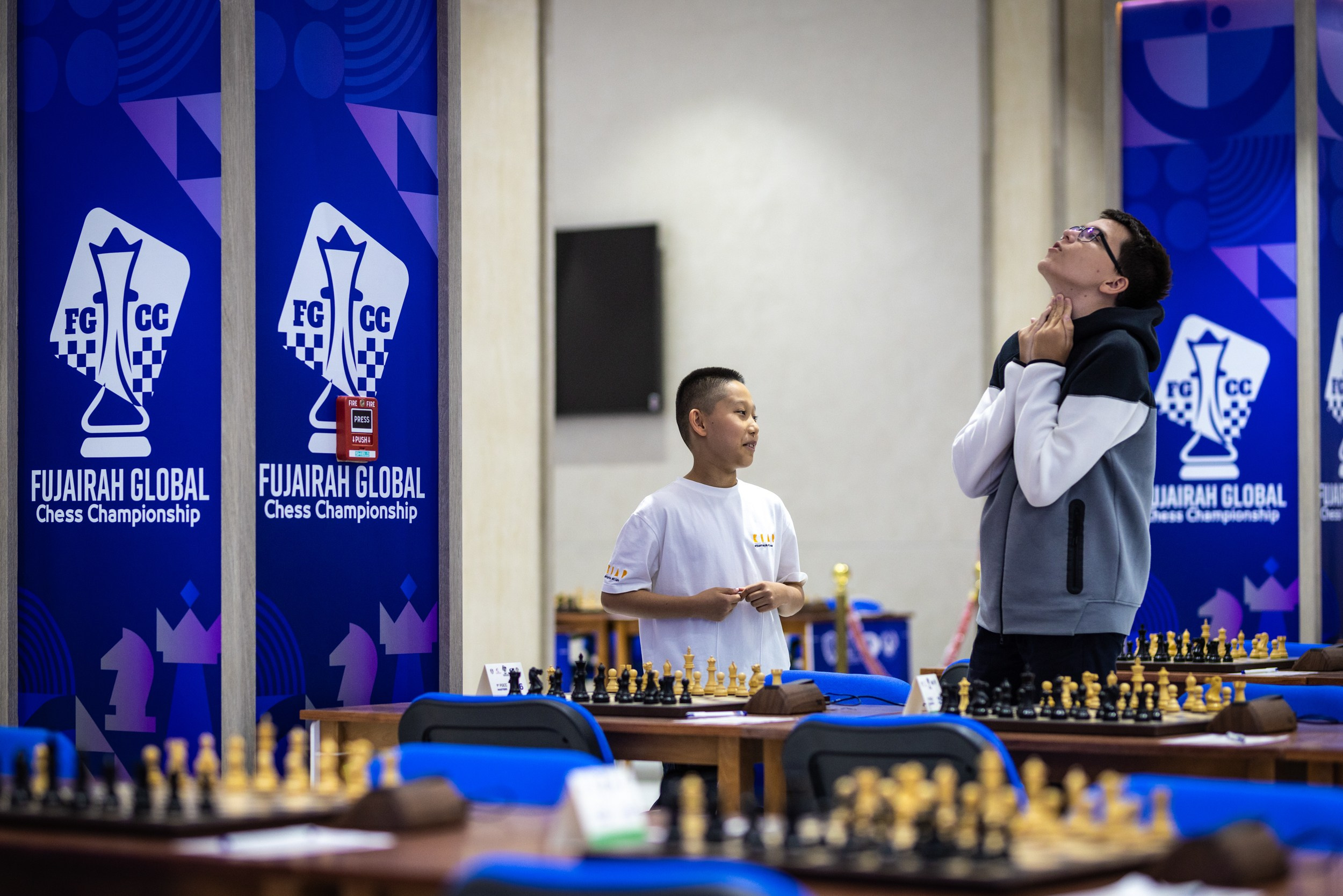 2025.08.26 1st. FUJAIRAH GLOBAL Chess Championship — Round2. Фотограф Анна Штурман (репортажная съёмка любых событий и мероприятий) Anna Shtourman photographer