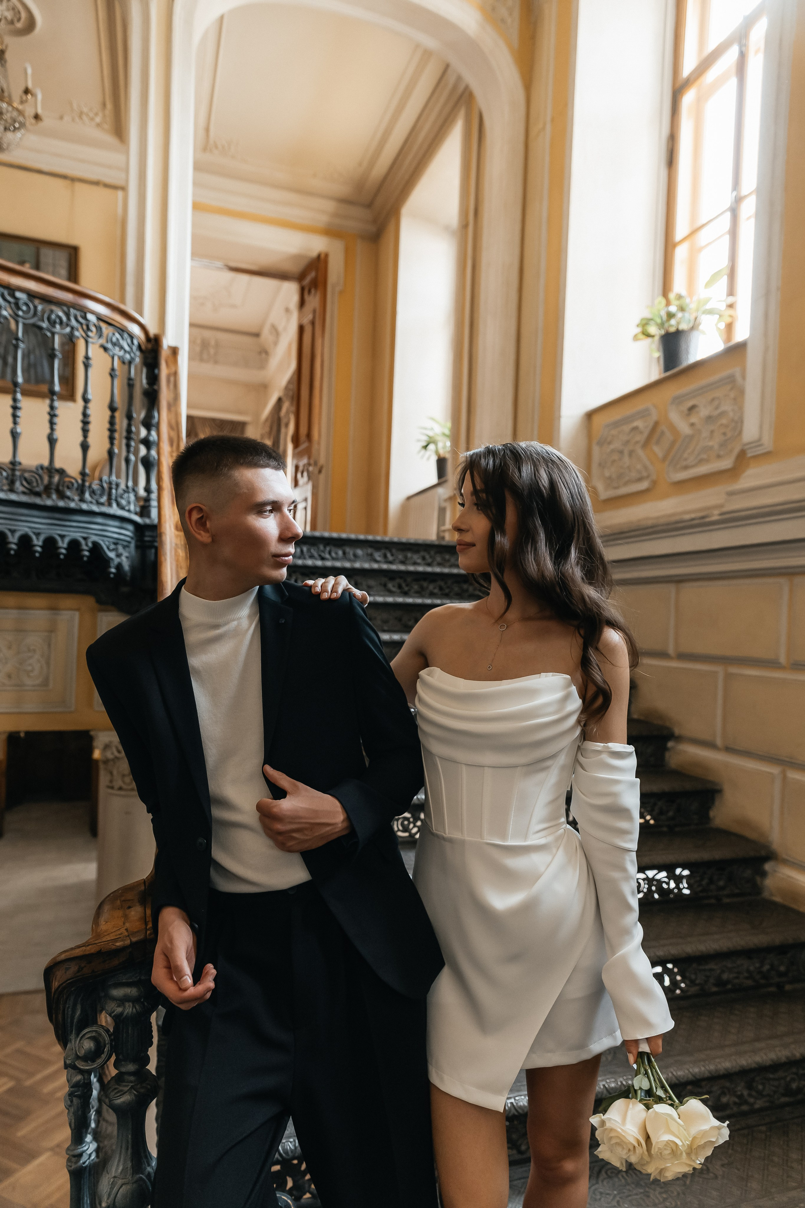 Свадебная фотосессия в Библиотеке-читальне им. А. С. Пушкина. Фотограф и видеограф Анна Домашенко