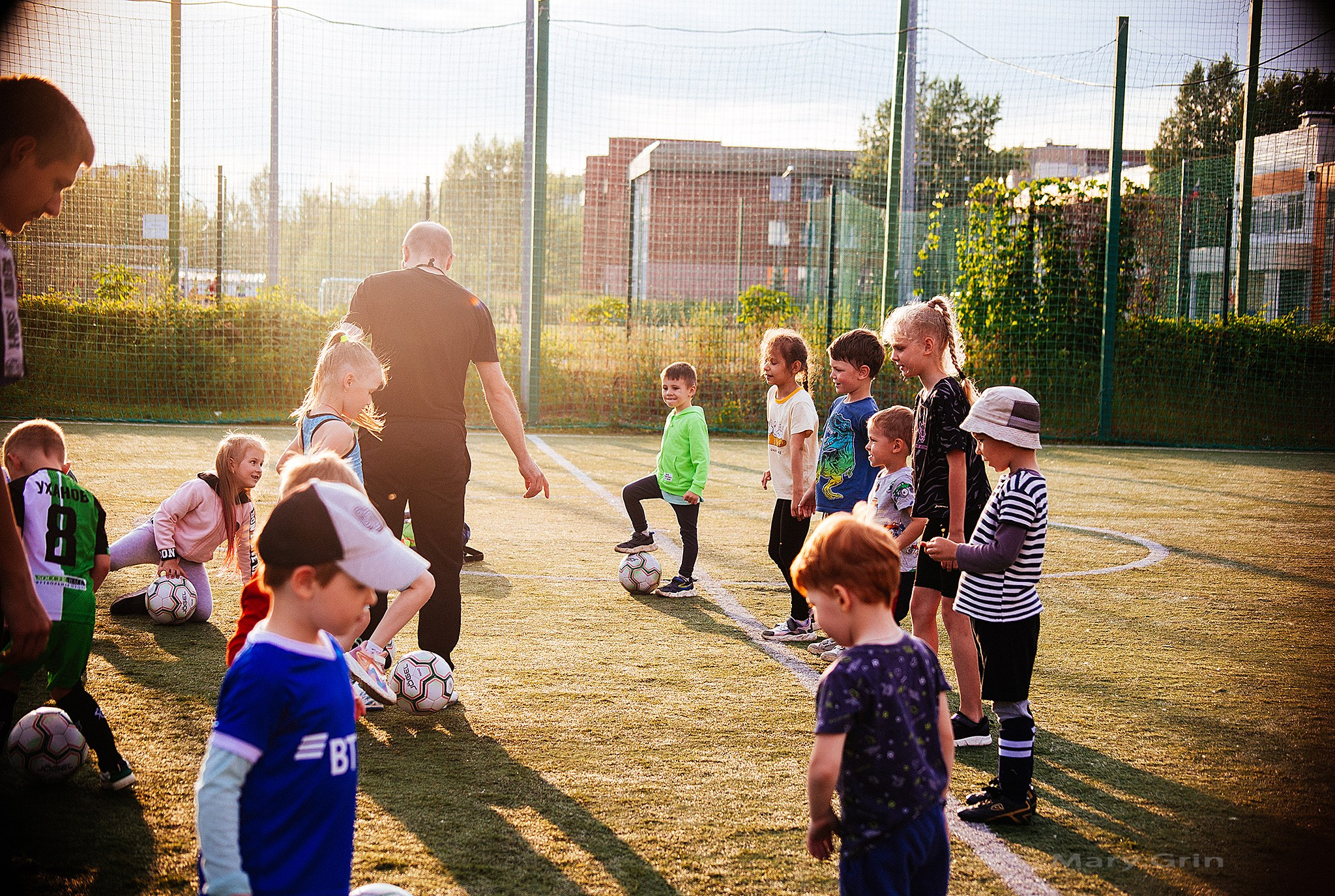Детский футбол. Тренировка. Детский и семейный фотограф, фотограф мероприятий Нижний Новгород