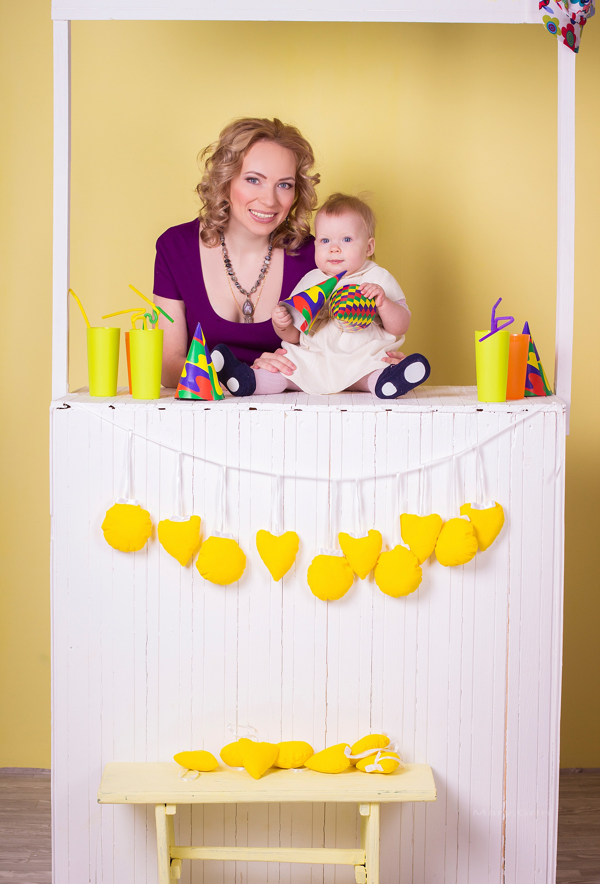 Студийная съёмка Анны и Василисы. Детский и семейный фотограф, фотограф мероприятий Нижний Новгород