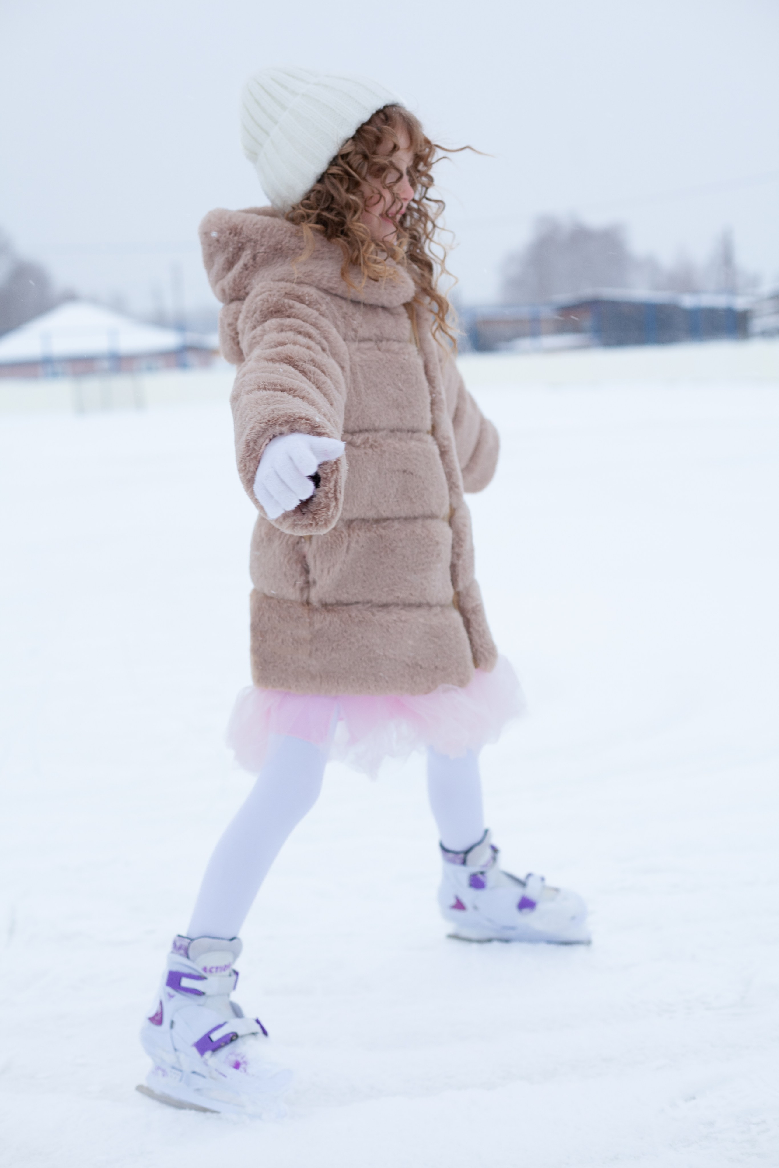 Детская фотосессия на катке. Фотограф в Томске Евгения Гуляева