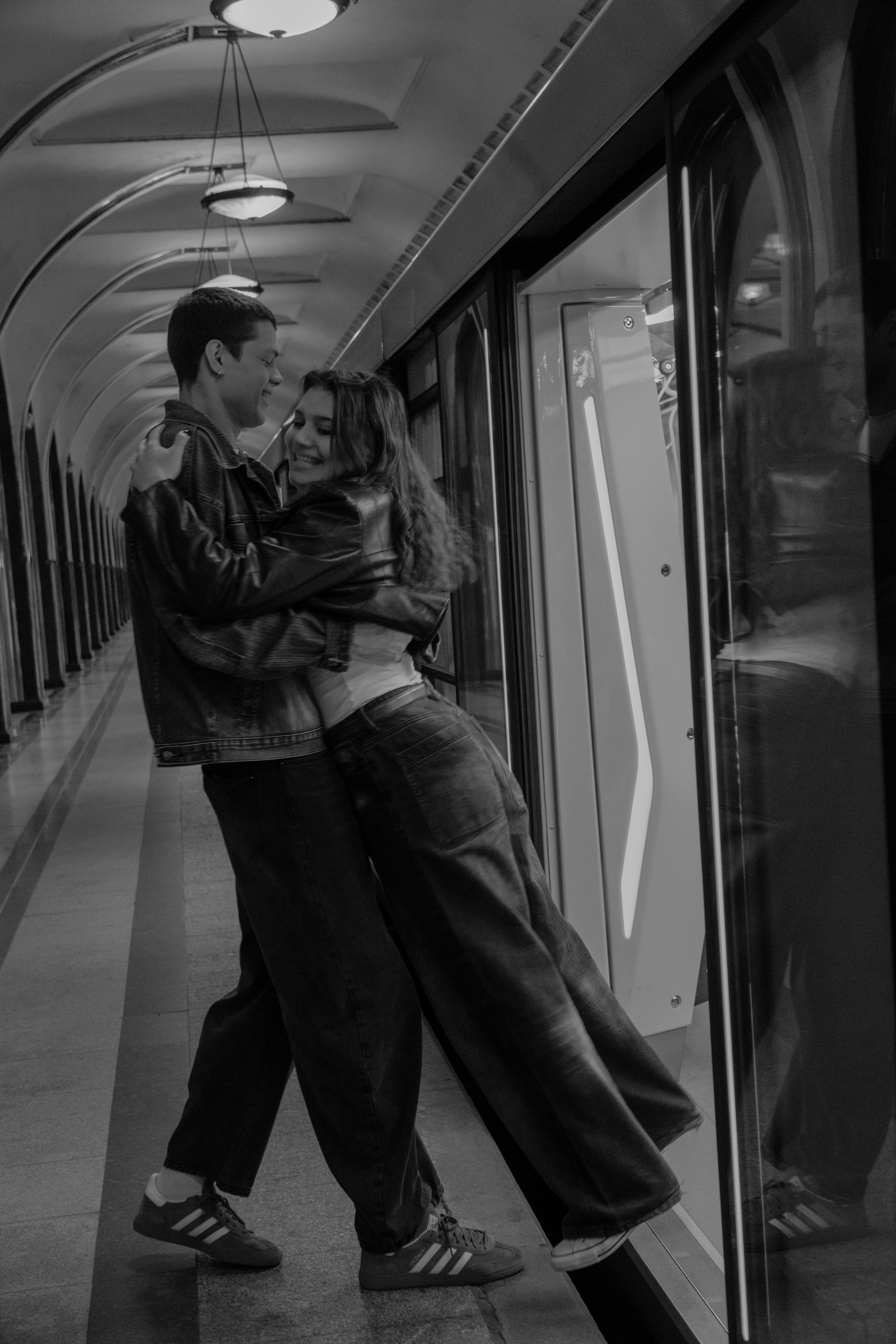 Love story в метро. Фотограф в Москве и Домодедово Кристина Лоскутова