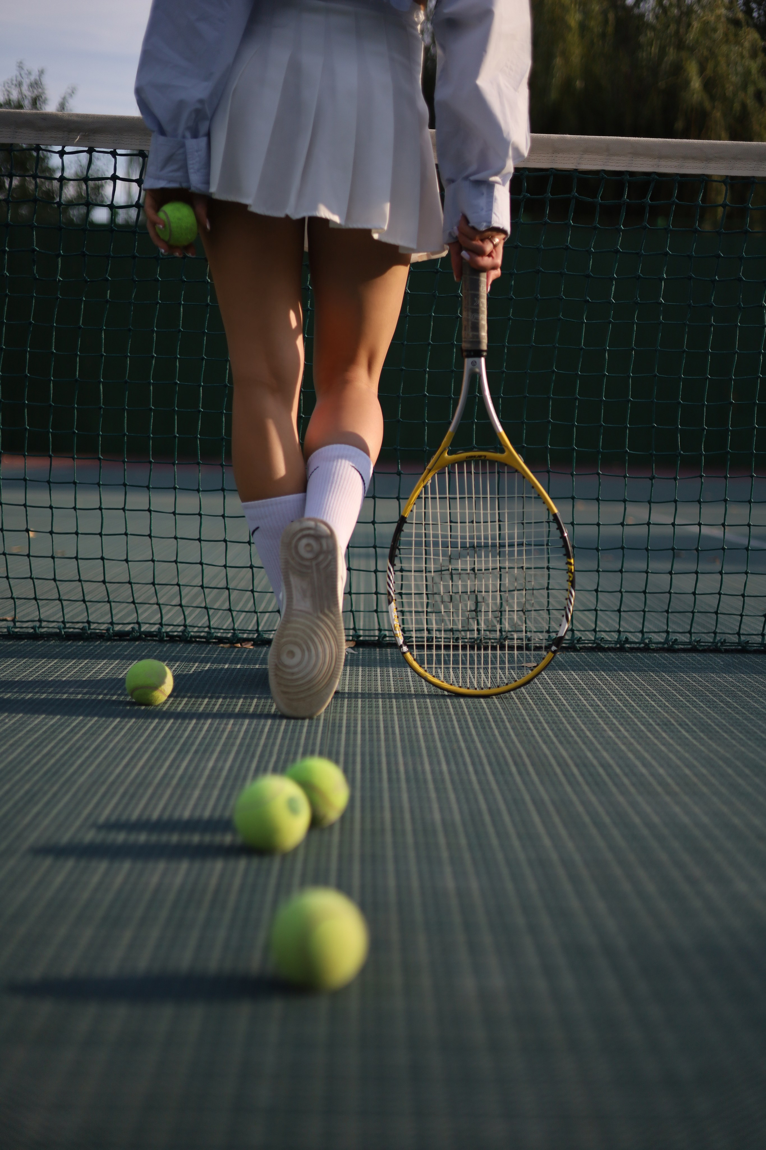 На корте. Фотограф Анастасия Гордовская