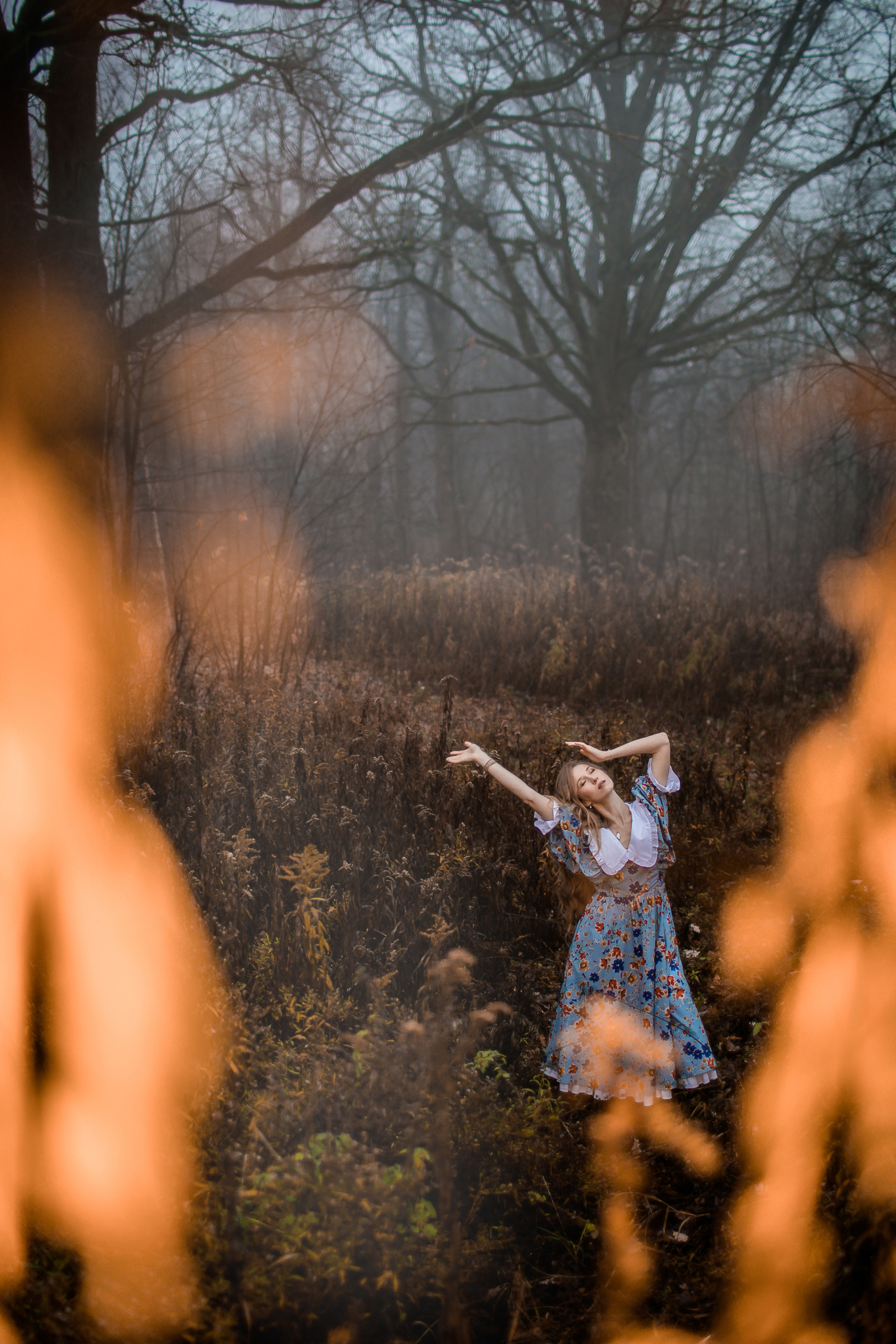 Туманный альбион, фотосессия в тумане