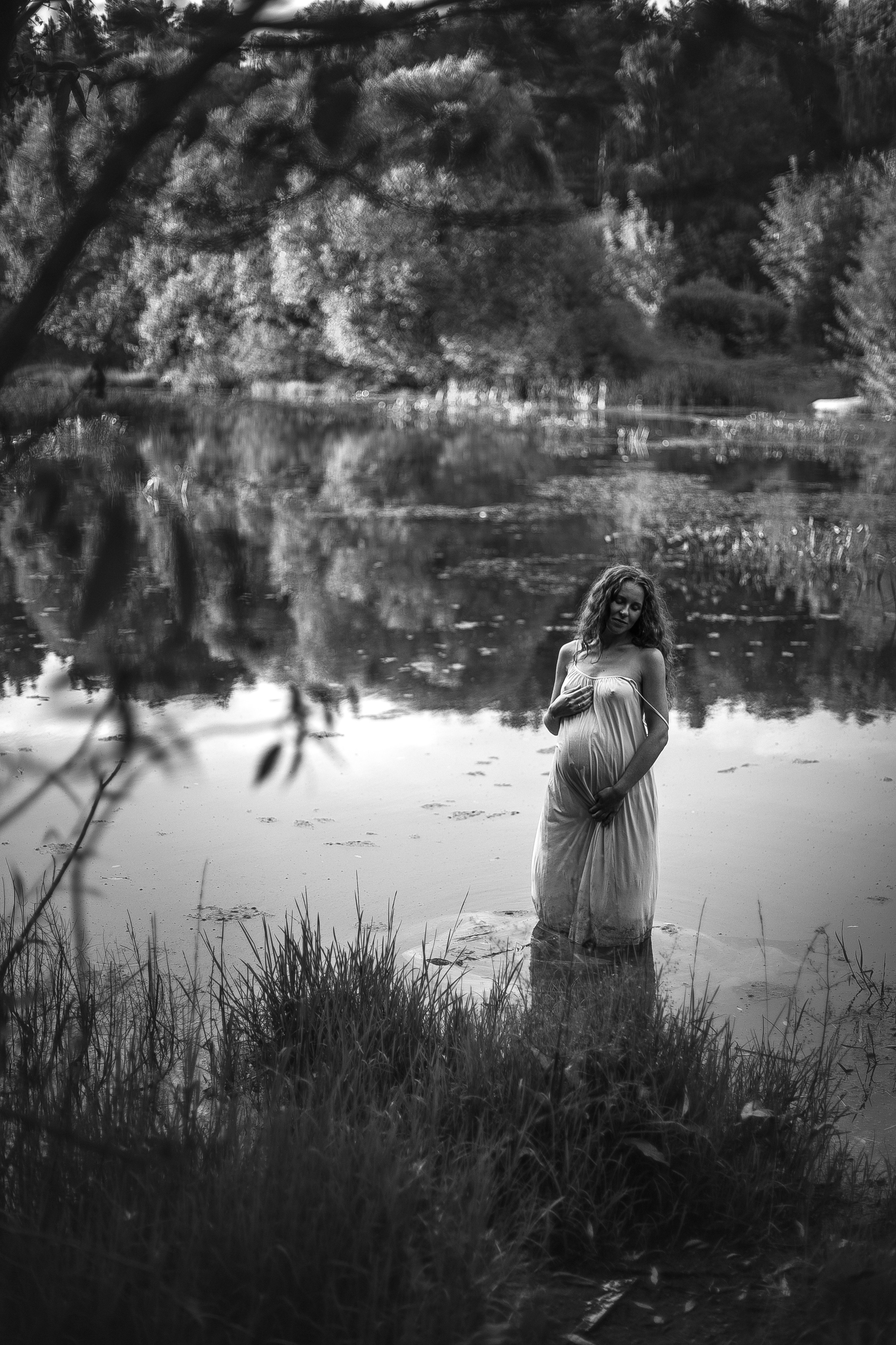 Рождение Венеры, фотосессия беременности как искусство