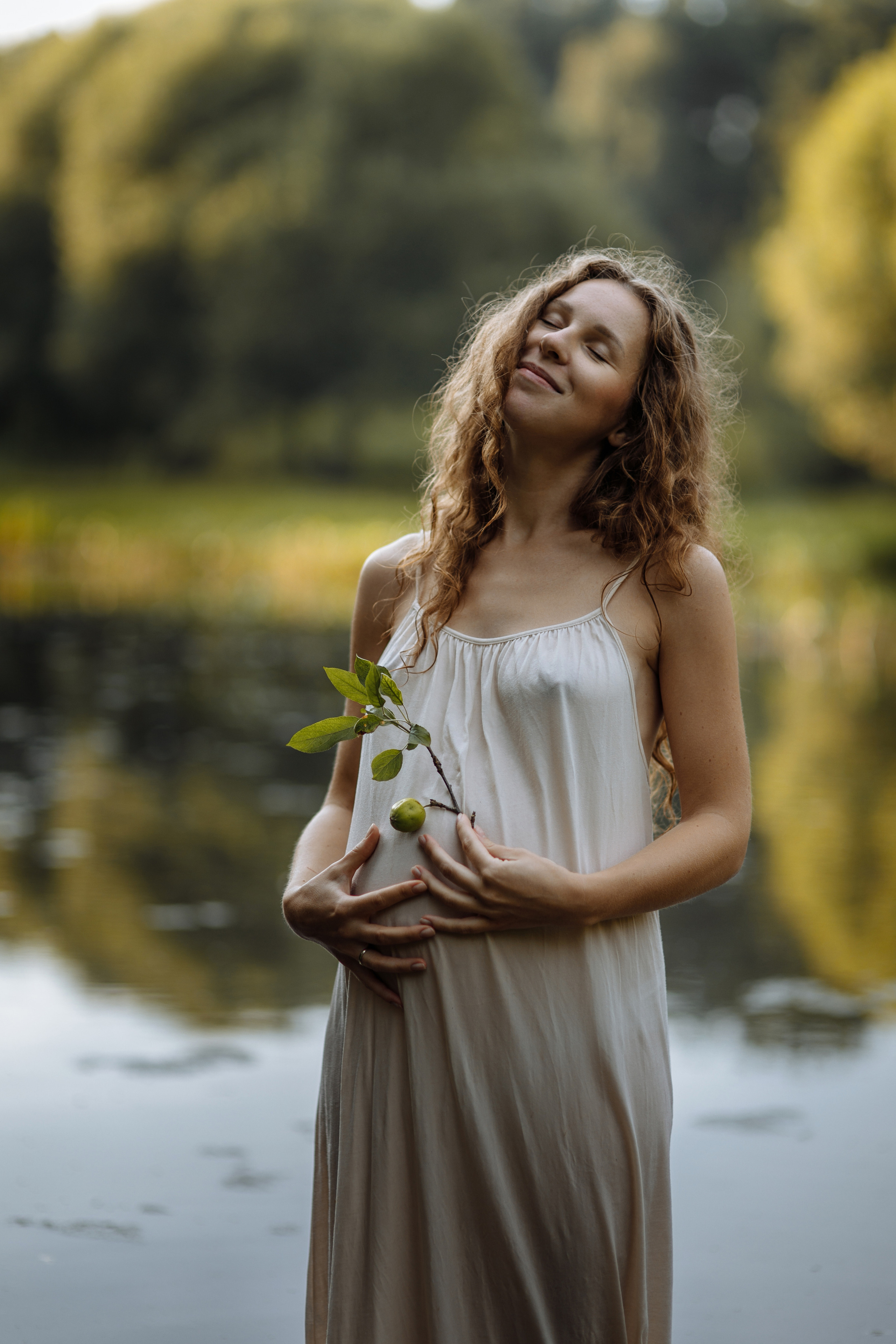 Рождение Венеры, фотосессия беременности как искусство