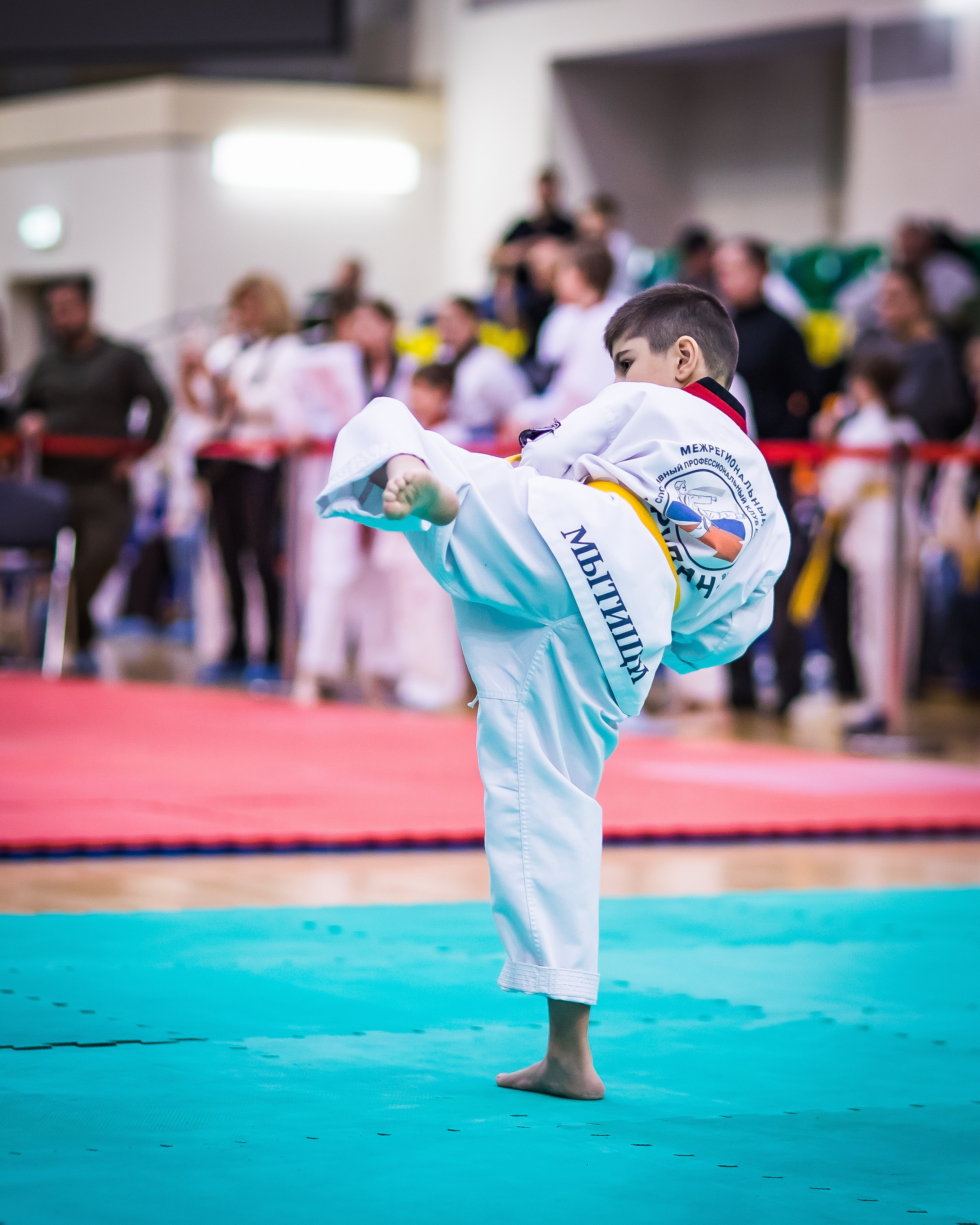 Турнир Федерации детского тхэквондо России по дисциплине ПХУМСЭ. Спортивный фотограф Максим Серегин