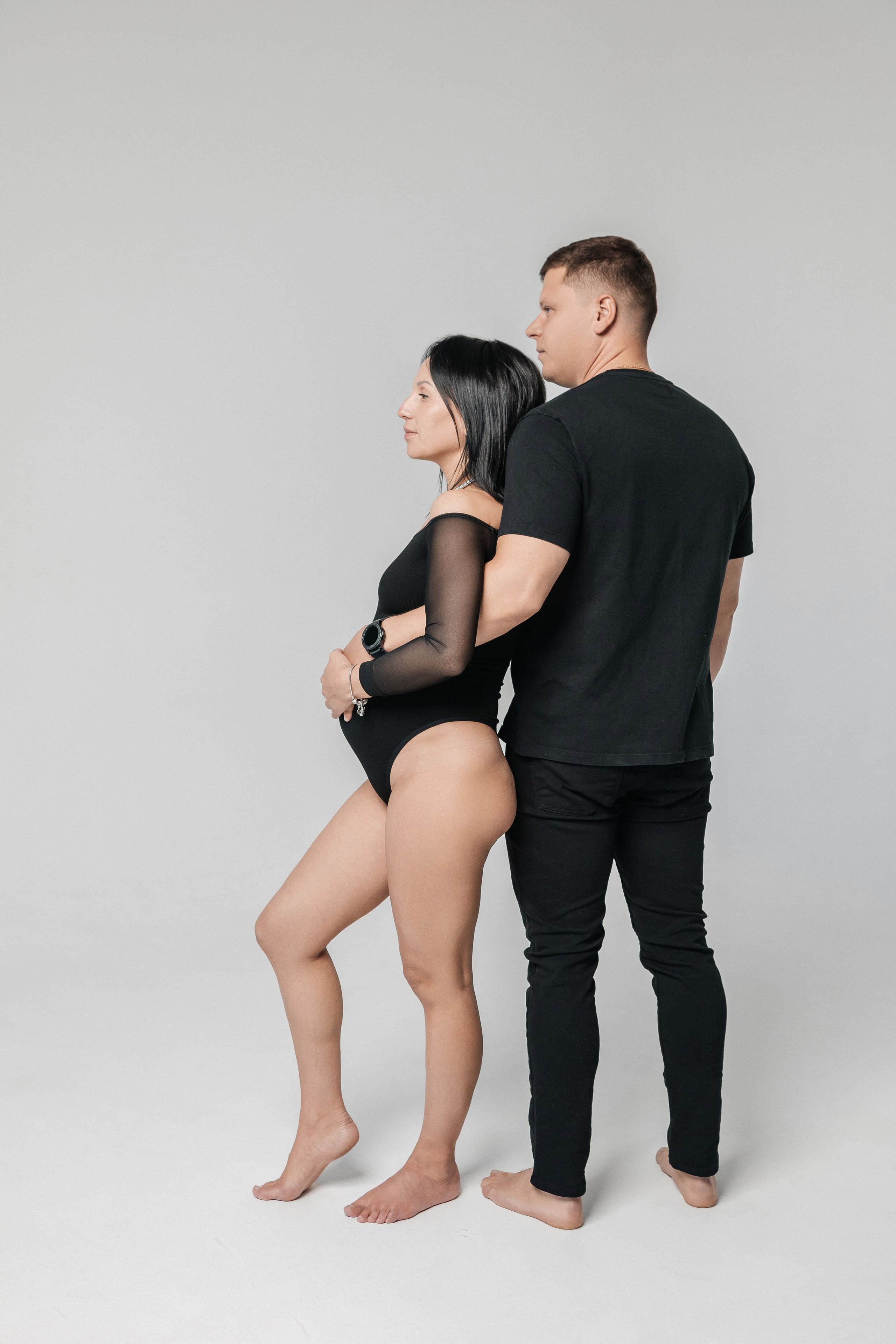 Семейная фотосессия в фотостудии. Свадебный и семейный фотограф Ибрагимова Мария из Екатеринбурга