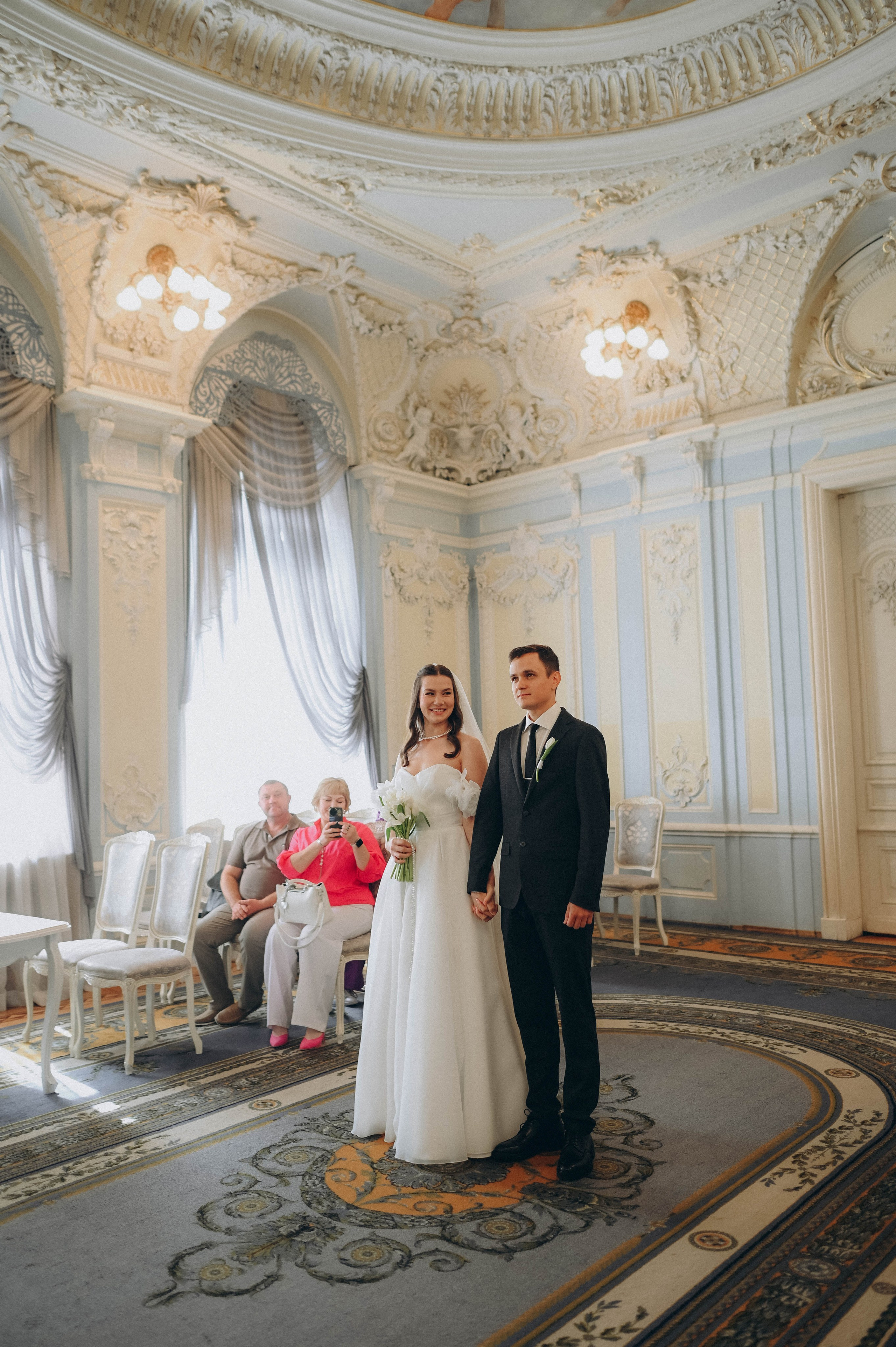 Роспись во 2 дворце. Ксения и Иван. Семейный и свадебный фотограф в Санкт-Петербурге Яна