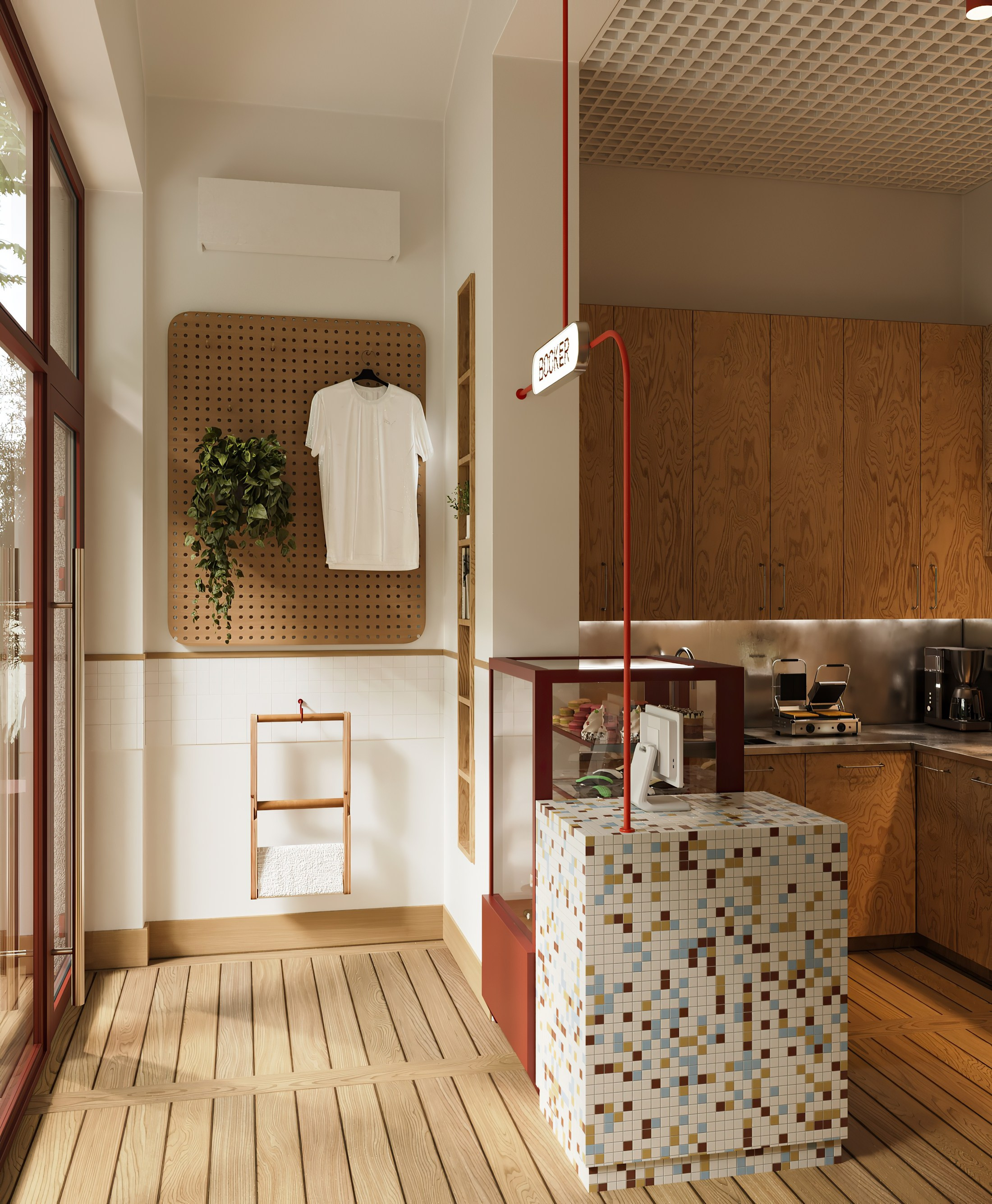 Кофейня Booker. Дизайнер интерьеров