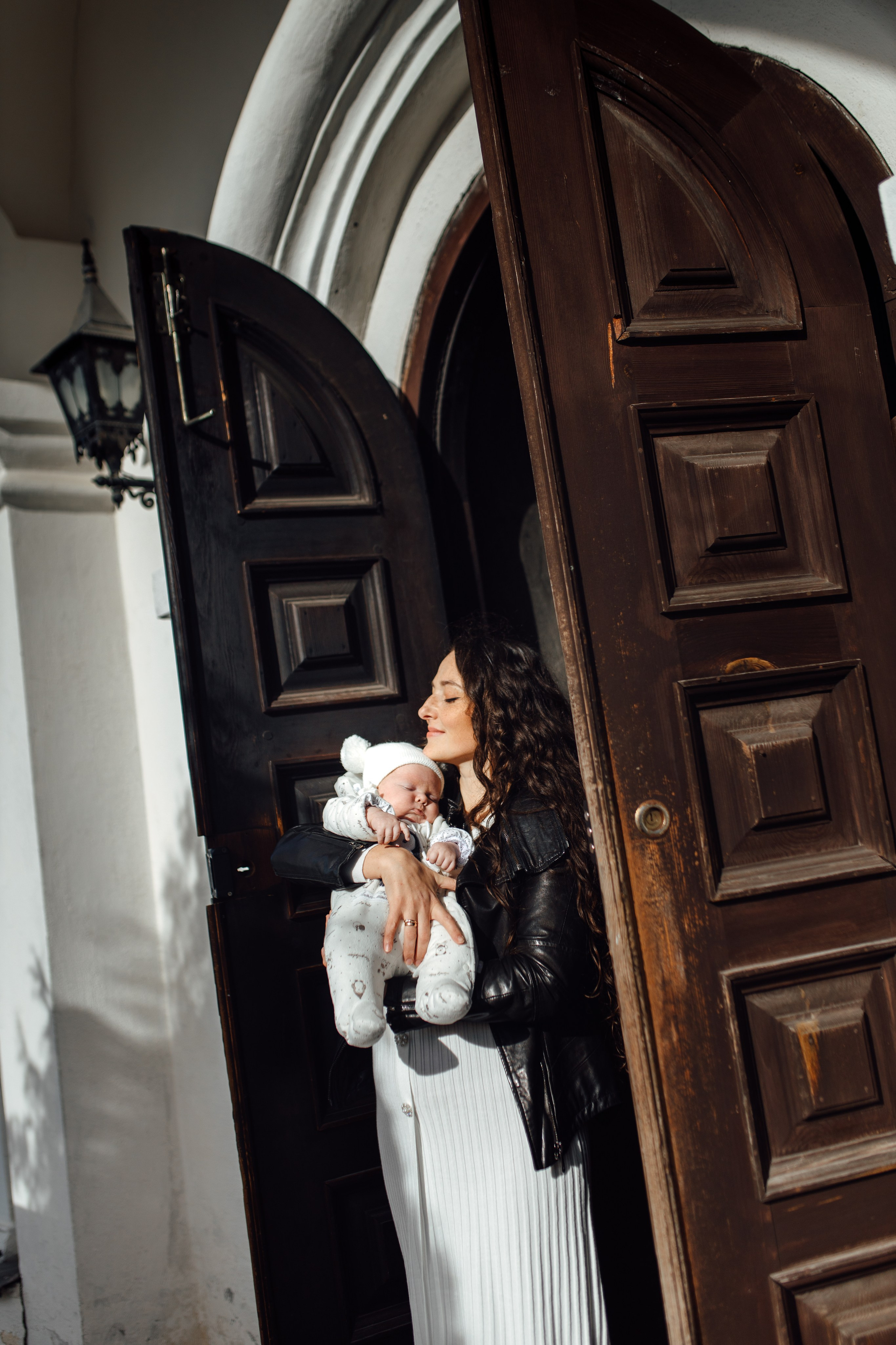 Крещение Тимура храм иконы Всех Скорбящих Радость, октябрь 2024