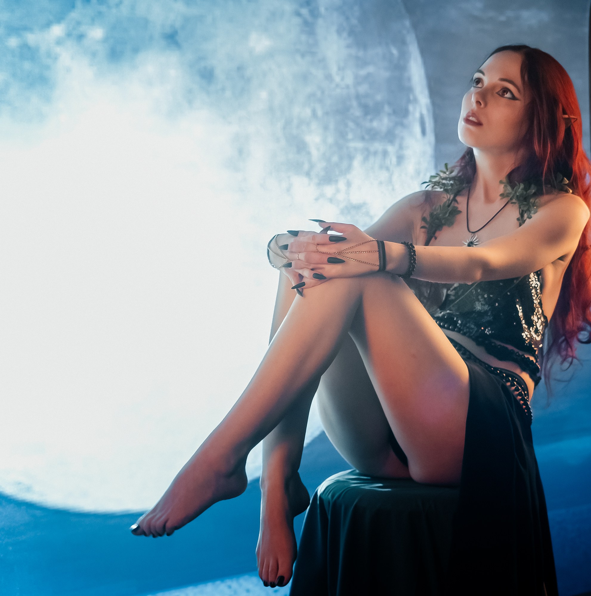 С проектором. Фотограф