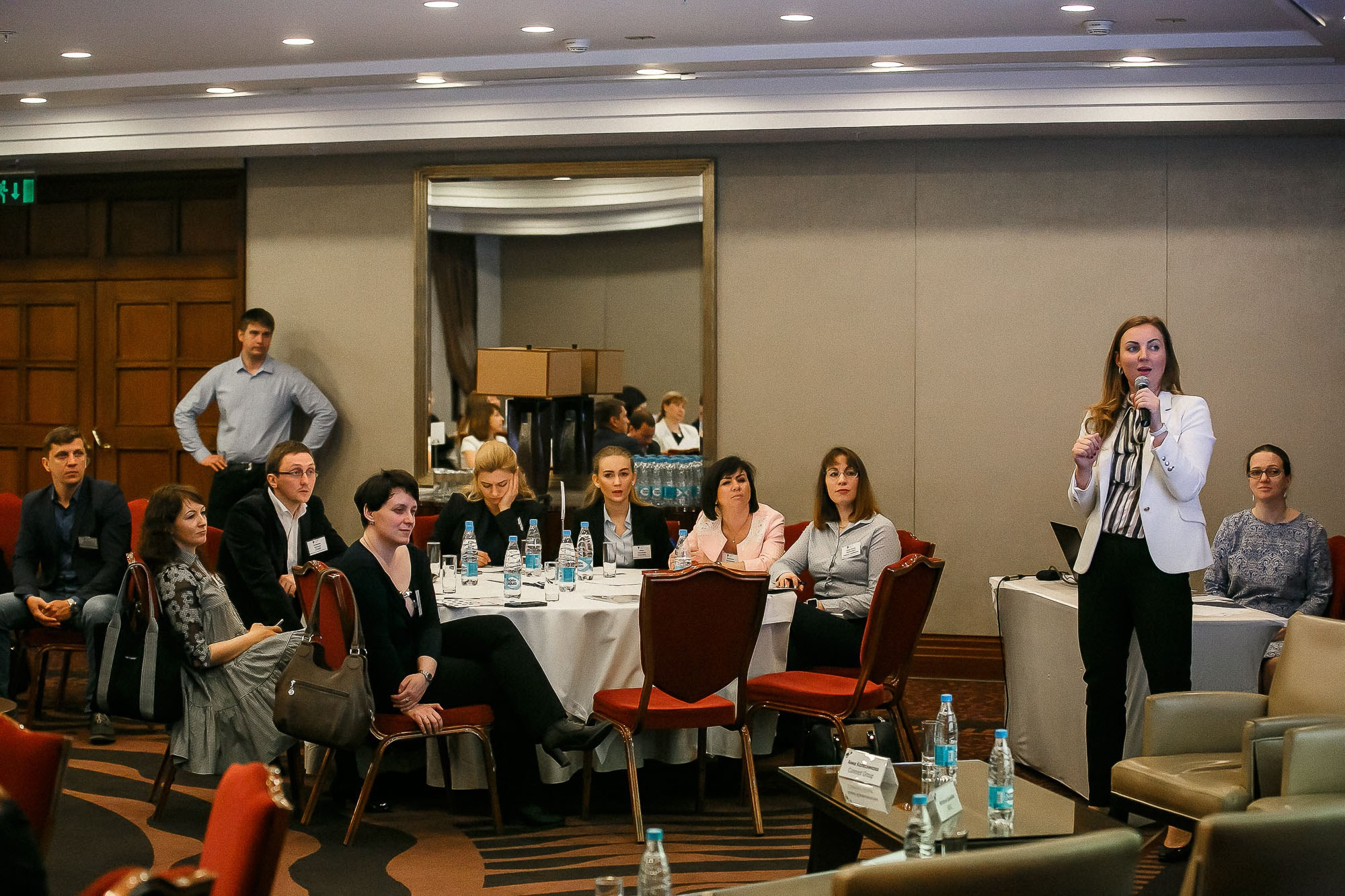 Конференция в «CORINTHIA». Рабочая сторона — бизнес портрет и репортаж в Санкт-Петербурге