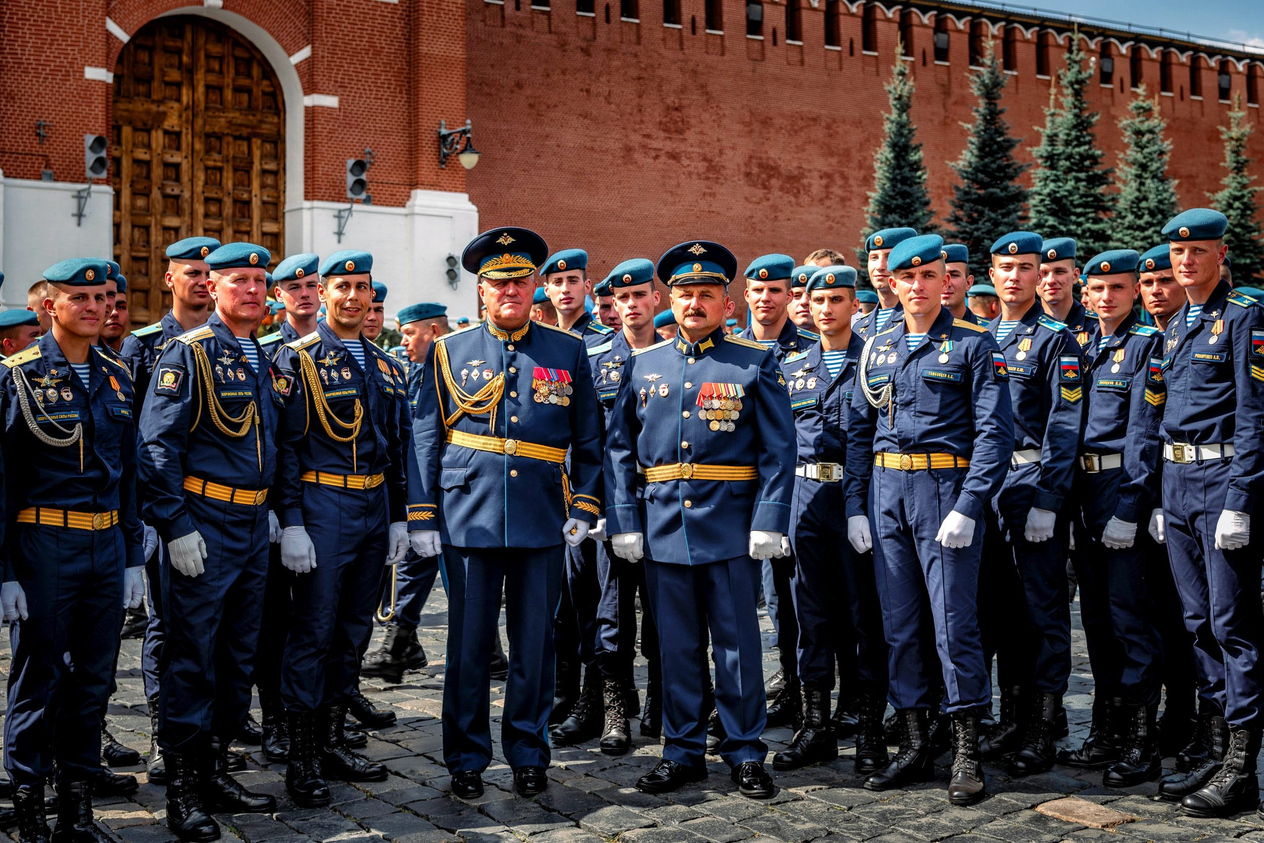 День ВДВ в Москве. Бизнес фотограф в Москве Алексей Кознев