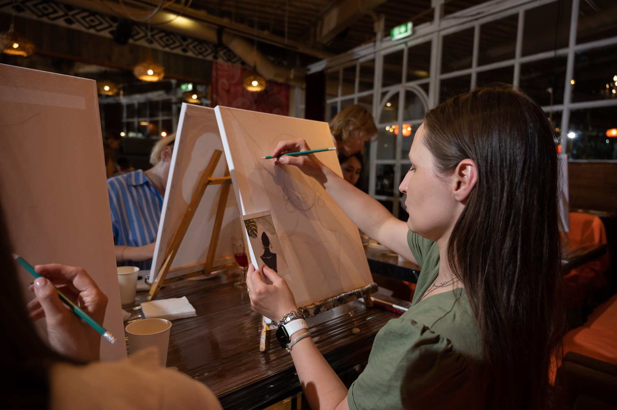 Творчество в ресторане Большая кухня. Свадебный и семейный фотограф из Санкт-Петербурга Климов Анатолий