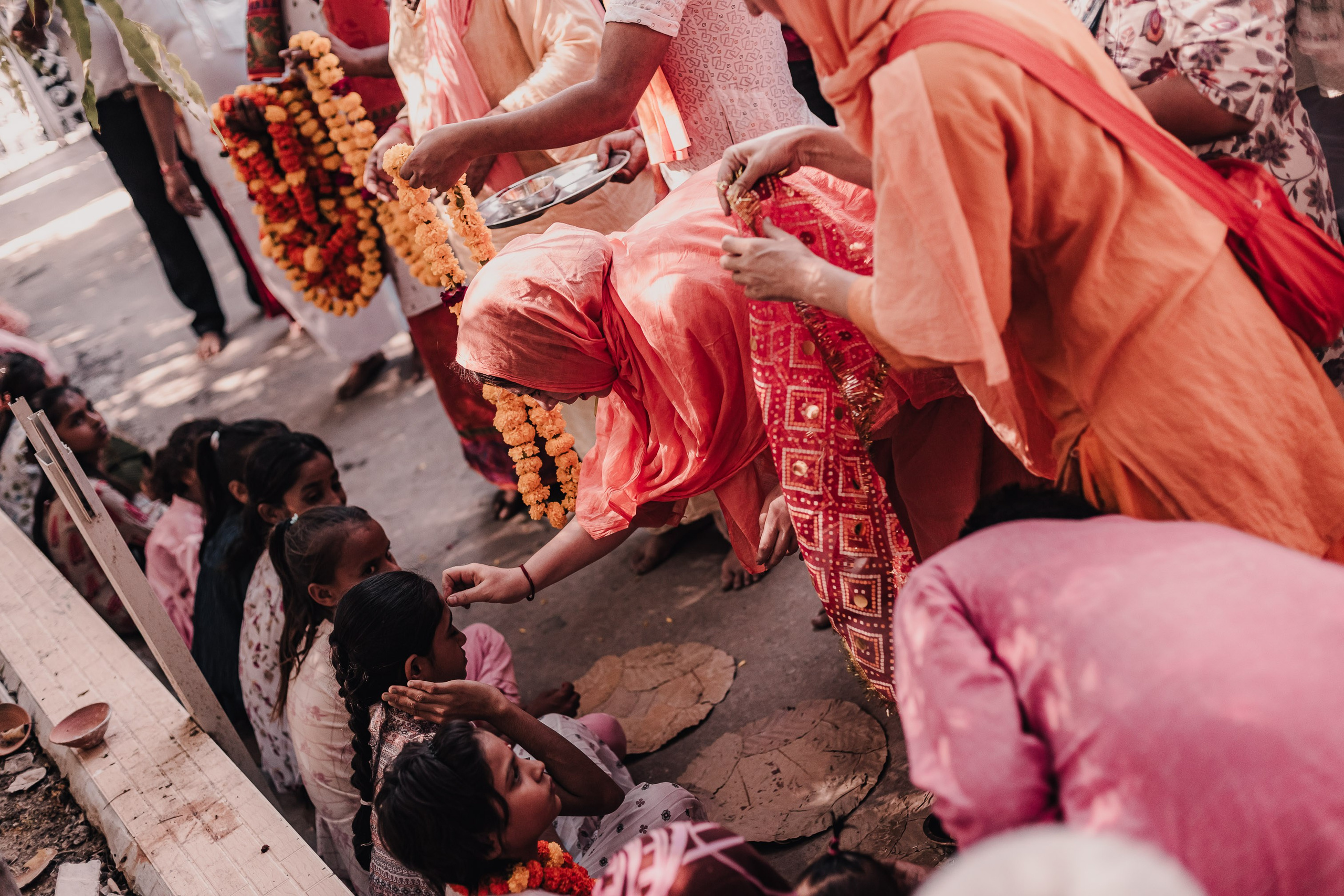 Navaratri yajna at Devraha Baba Ji ashram. Мариам Багдасарян