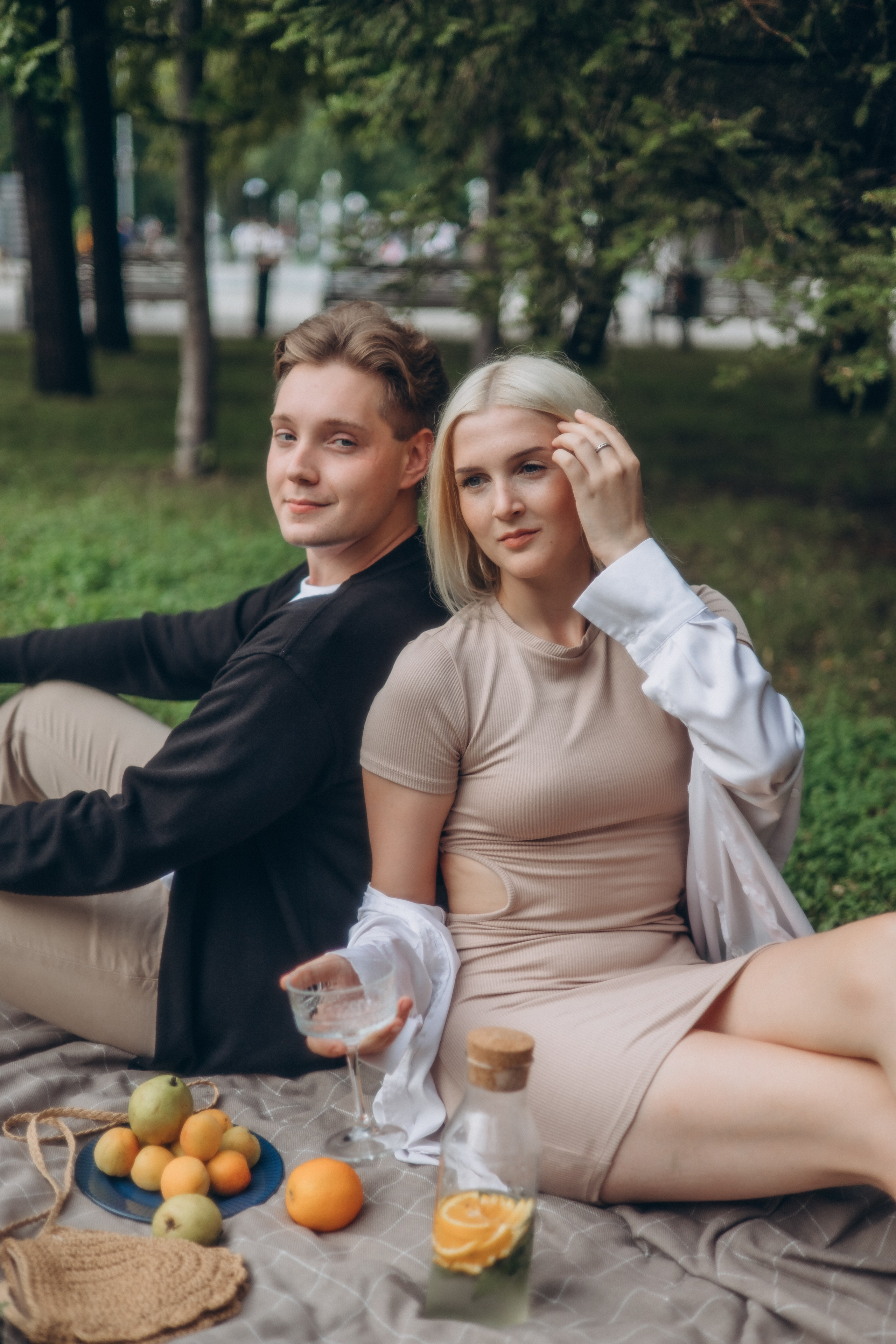 Love Story в парке. Семейный, детский, женский фотограф в Новосибирске Оля Борисова