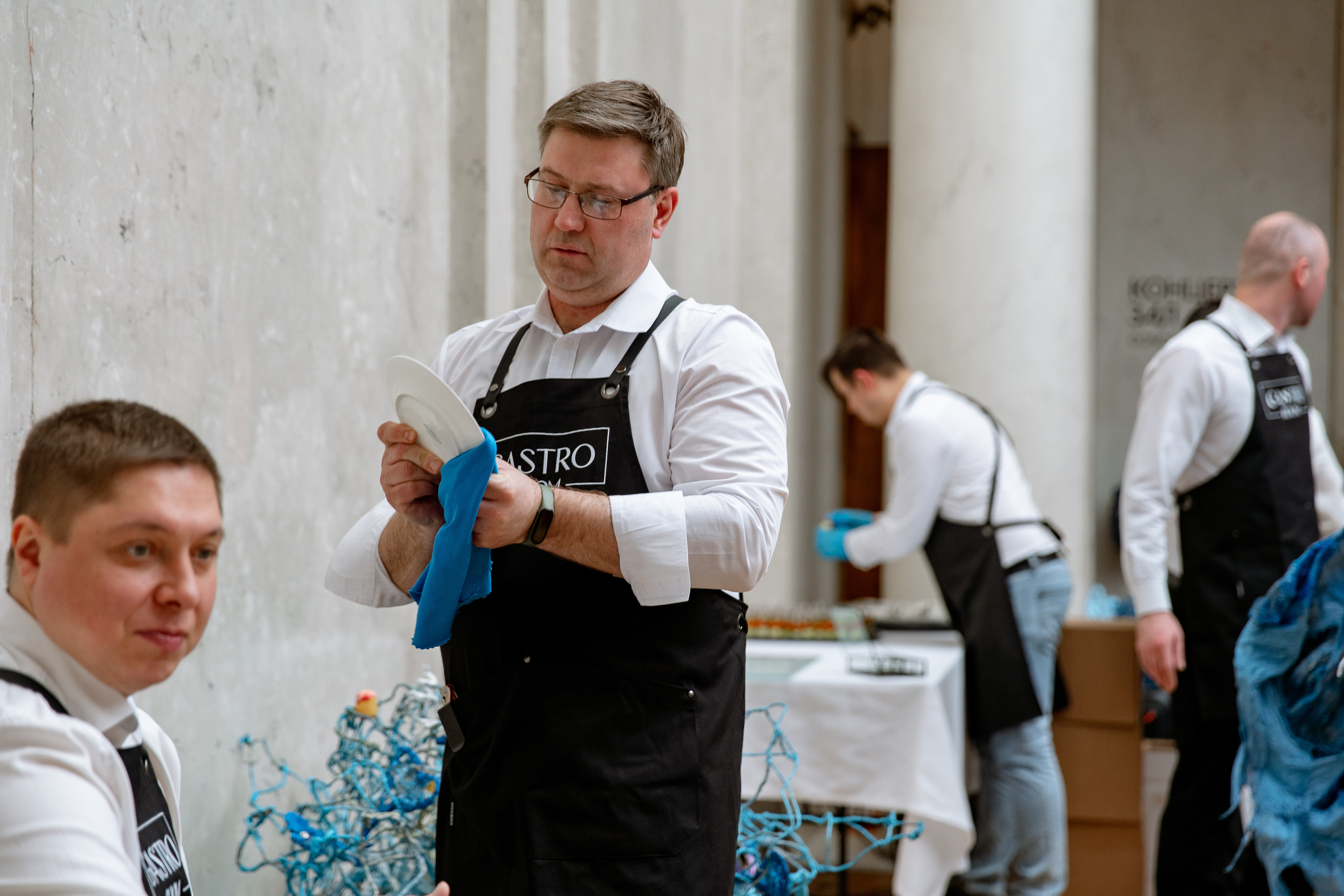 Backstage для Кейтеринг. Свадебный и репортажный фотограф Москва — Олег Акентьев