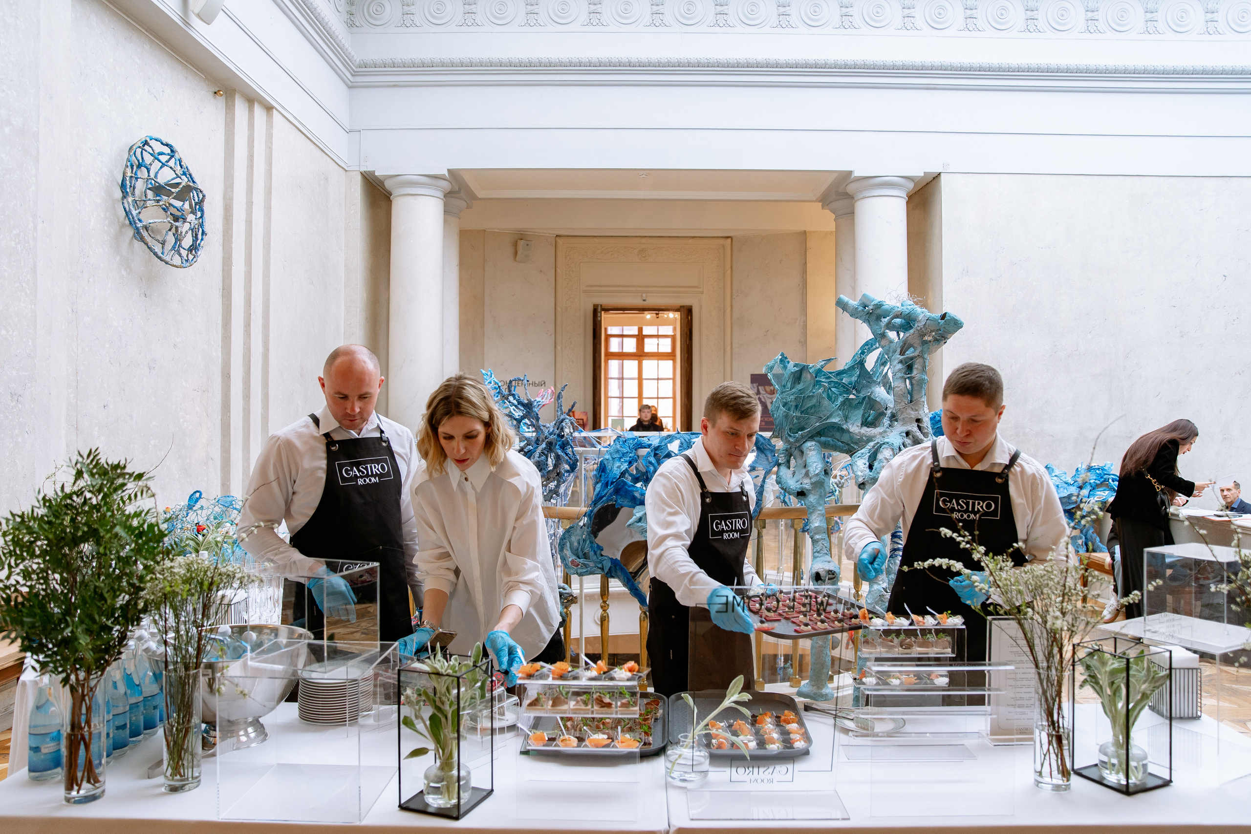Backstage для Кейтеринг. Свадебный и репортажный фотограф Москва — Олег Акентьев