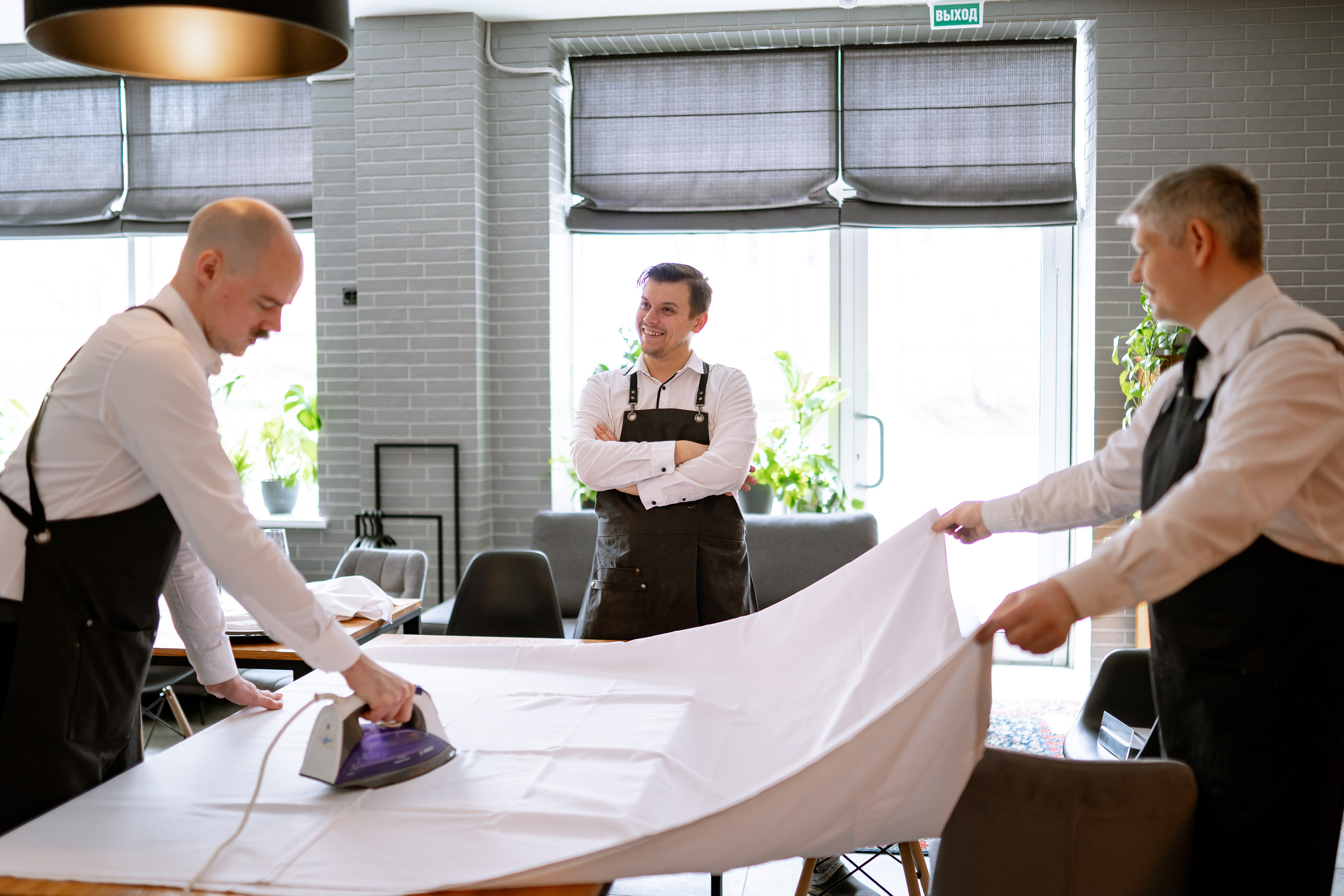 Backstage для Кейтеринг. Свадебный и репортажный фотограф Москва — Олег Акентьев