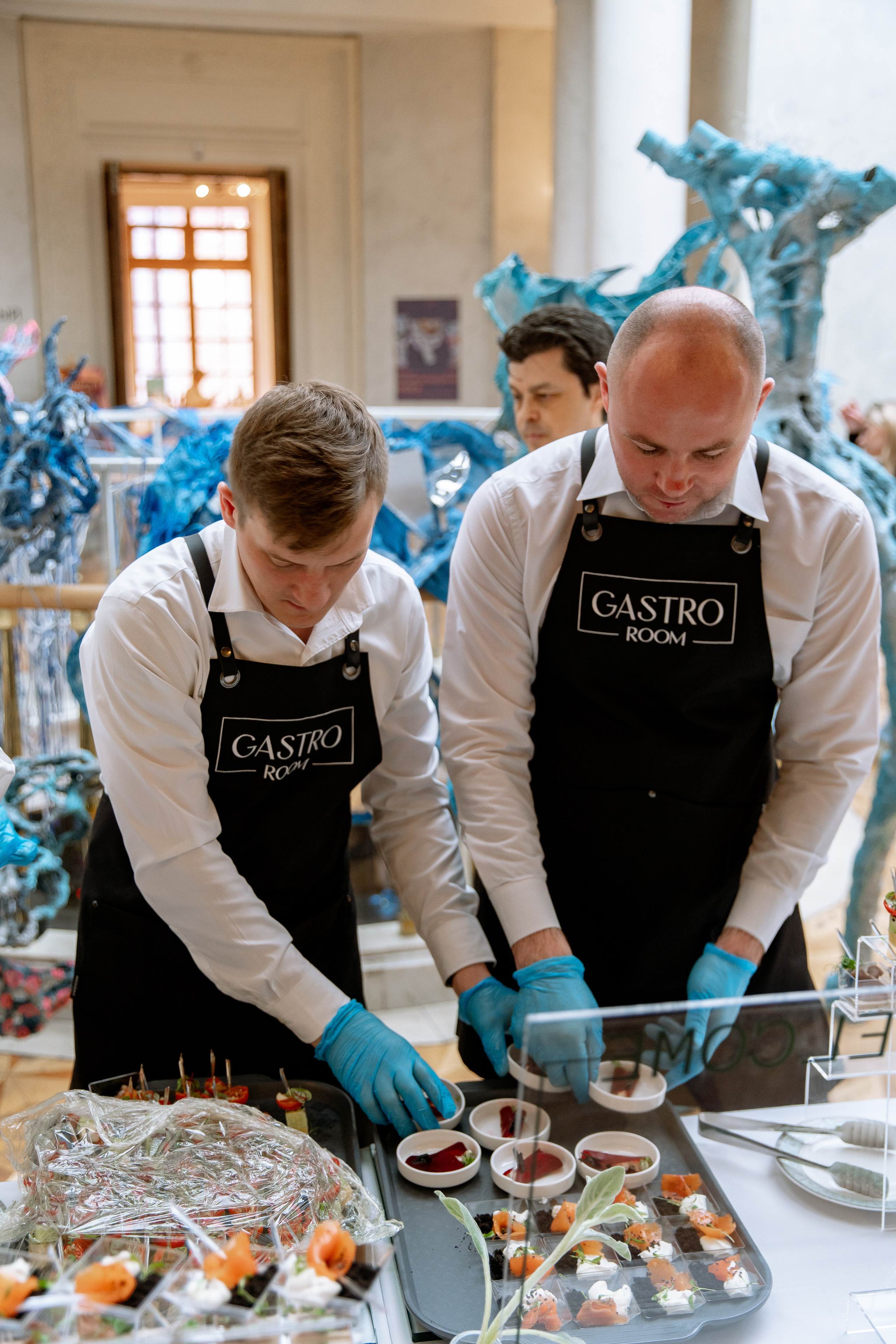 Backstage для Кейтеринг. Свадебный и репортажный фотограф Москва — Олег Акентьев