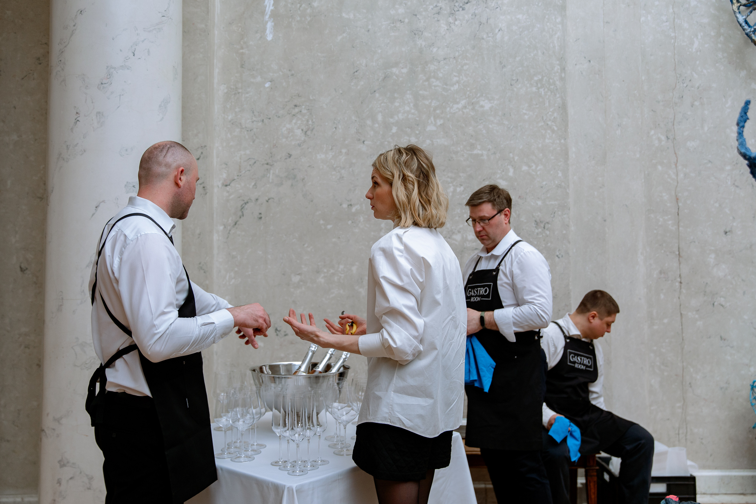 Backstage для Кейтеринг. Свадебный и репортажный фотограф Москва — Олег Акентьев