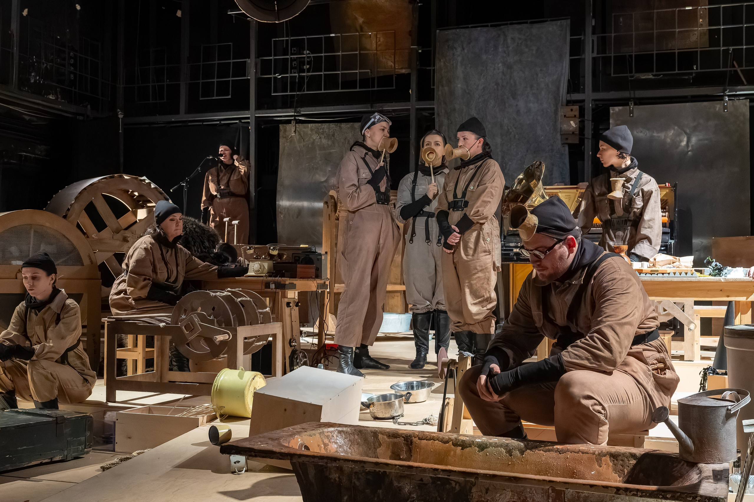 Театр Маяковского: Сон в русскую ночь. Сайт фотографа Сергея Абрамова