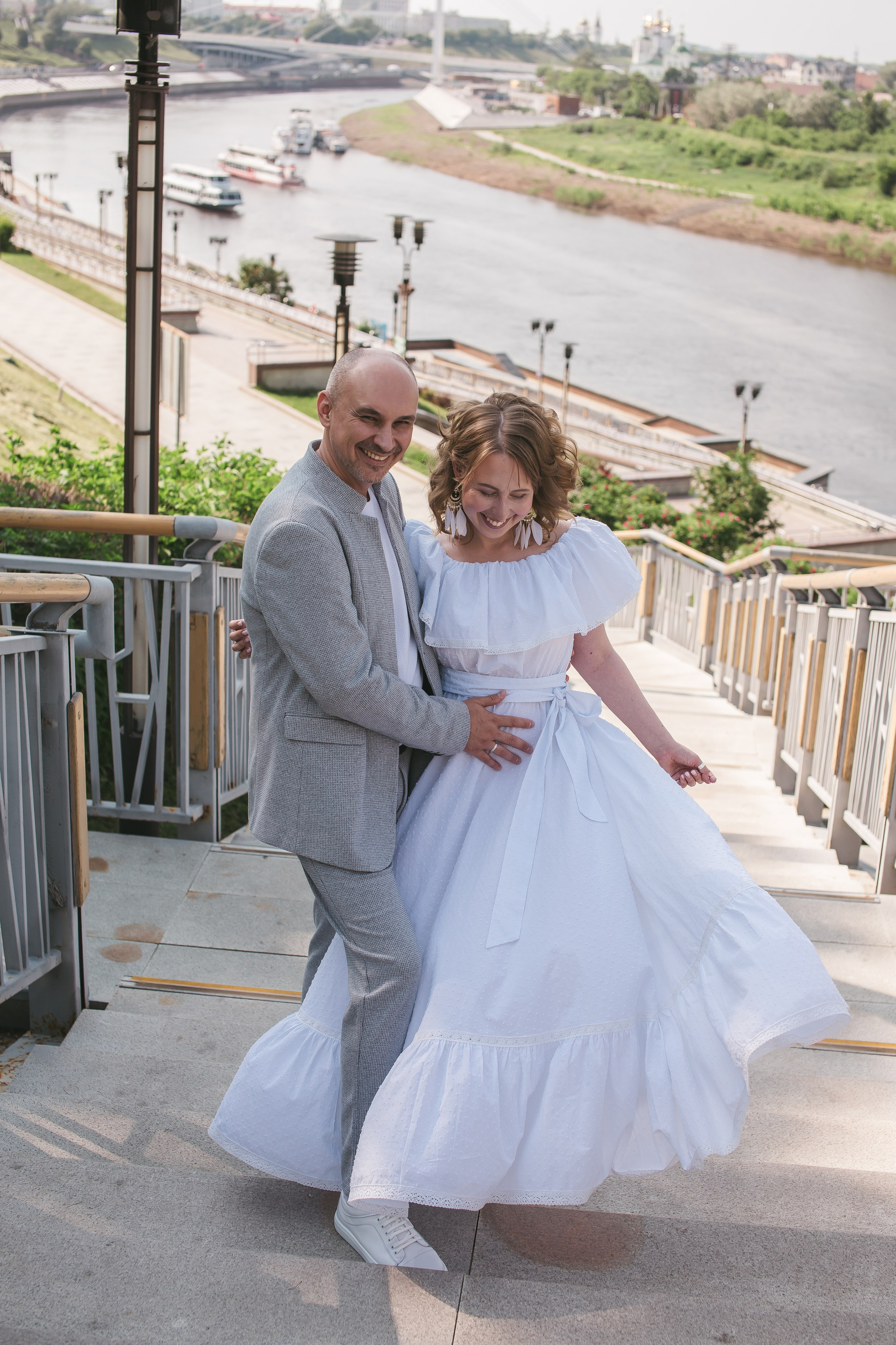 Свадебная прогулка с регистрацией. Семейный и художественный фотограф в Тюмени Юлия Логинова