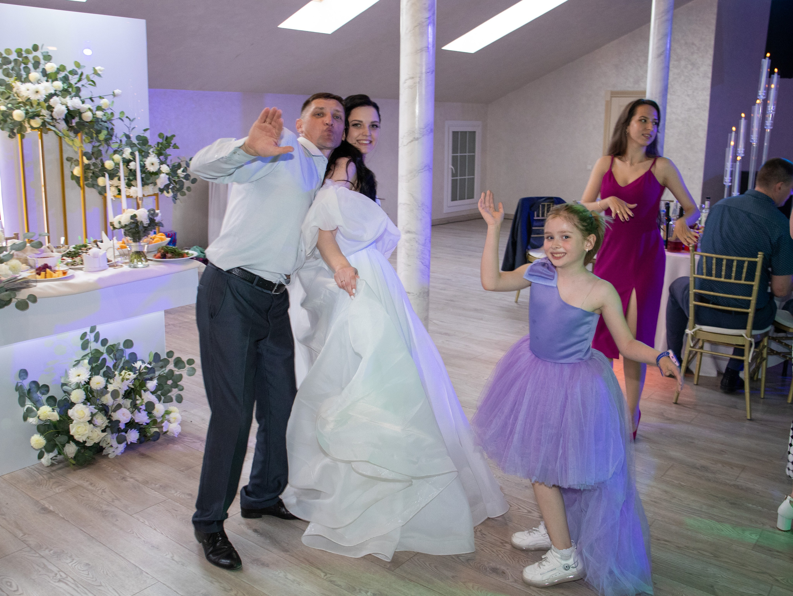 Свадебный банкет. Свадебный и семейный фотограф в Москве Мила Широких