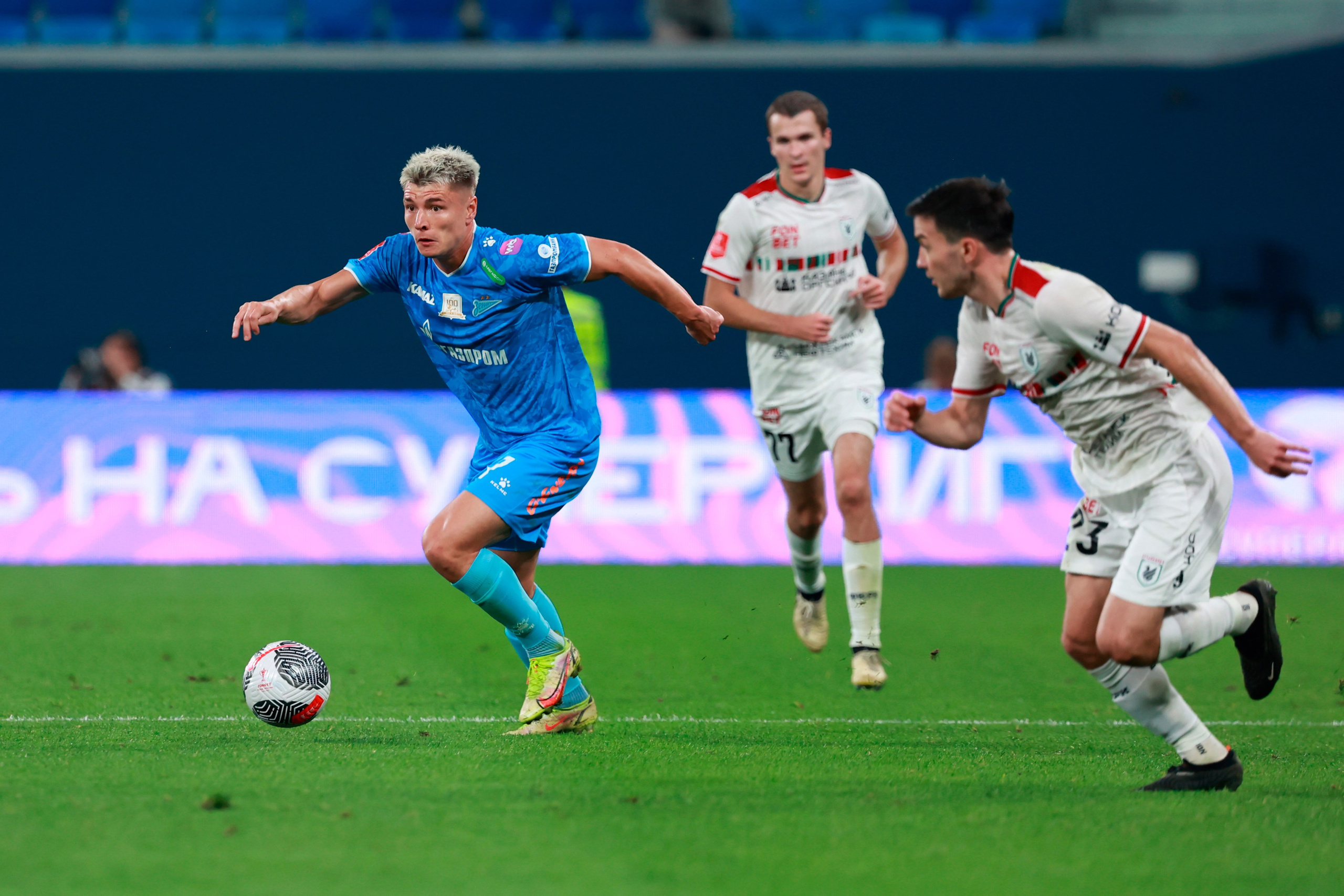 Зенит-Рубин Кубок России по футболу 2024/25 17.09.2024. Спортивный и репортажный фотограф Антон Тереханов